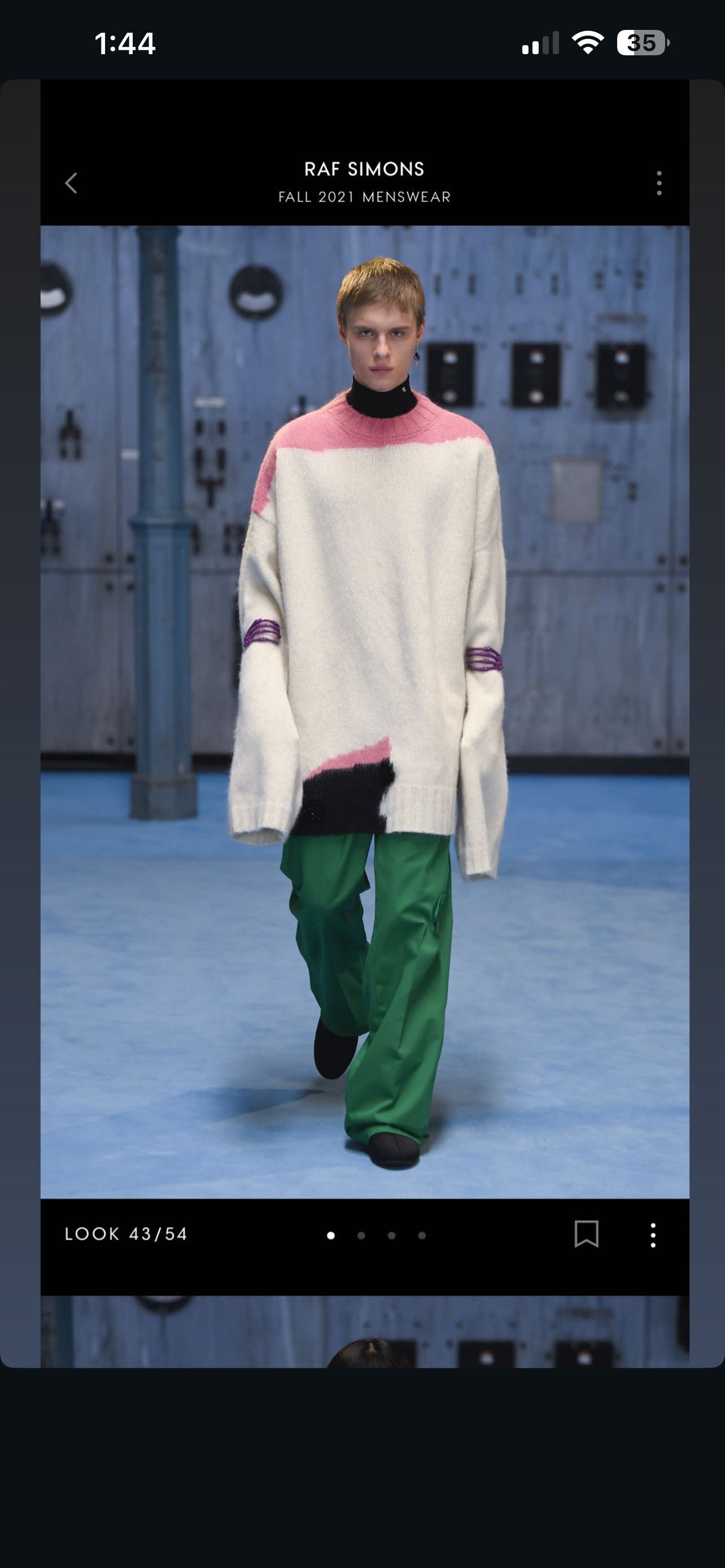 Raf Simons Raf Simons 2021 Fall Runway Knitwear Size US L / EU 52-54 / 3 - 2 Thumbnail