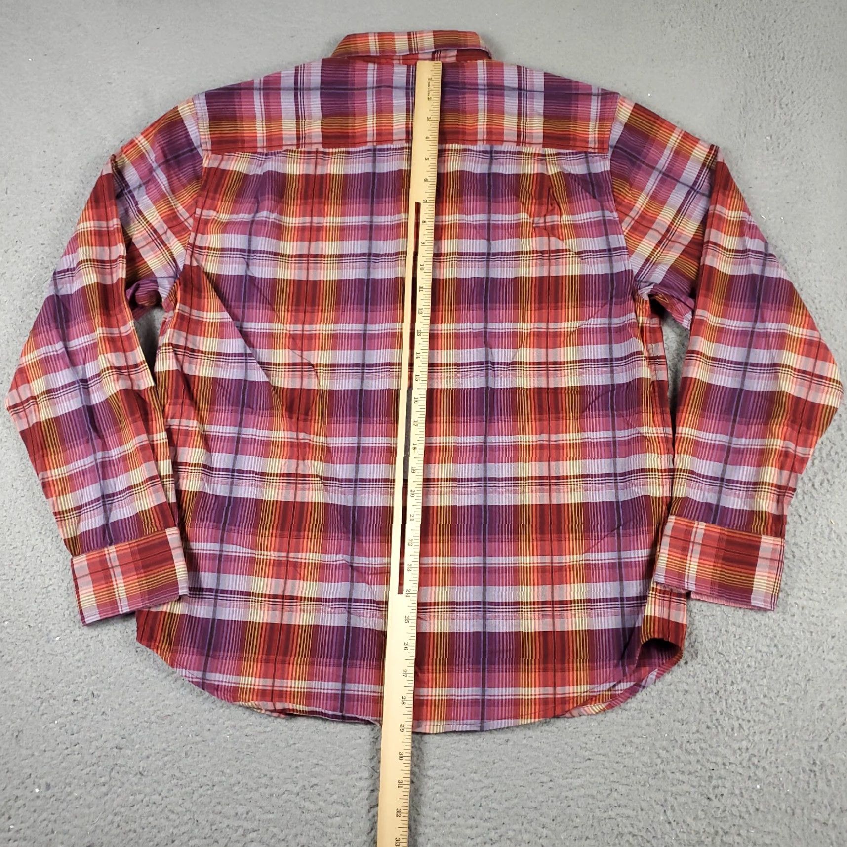 Tommy Bahama Tommy Bahama Shirt Mens Size Medium Red Plaid Button-Up Long Sleeve Shirt Size US M / EU 48-50 / 2 - 3 Thumbnail