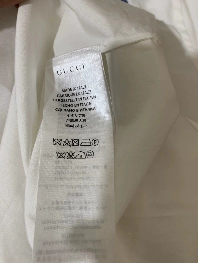 Gucci Gucci Size 37 Shuanglong Heavy Industry embroidered long s Size US XXS / EU 40 - 2 Thumbnail