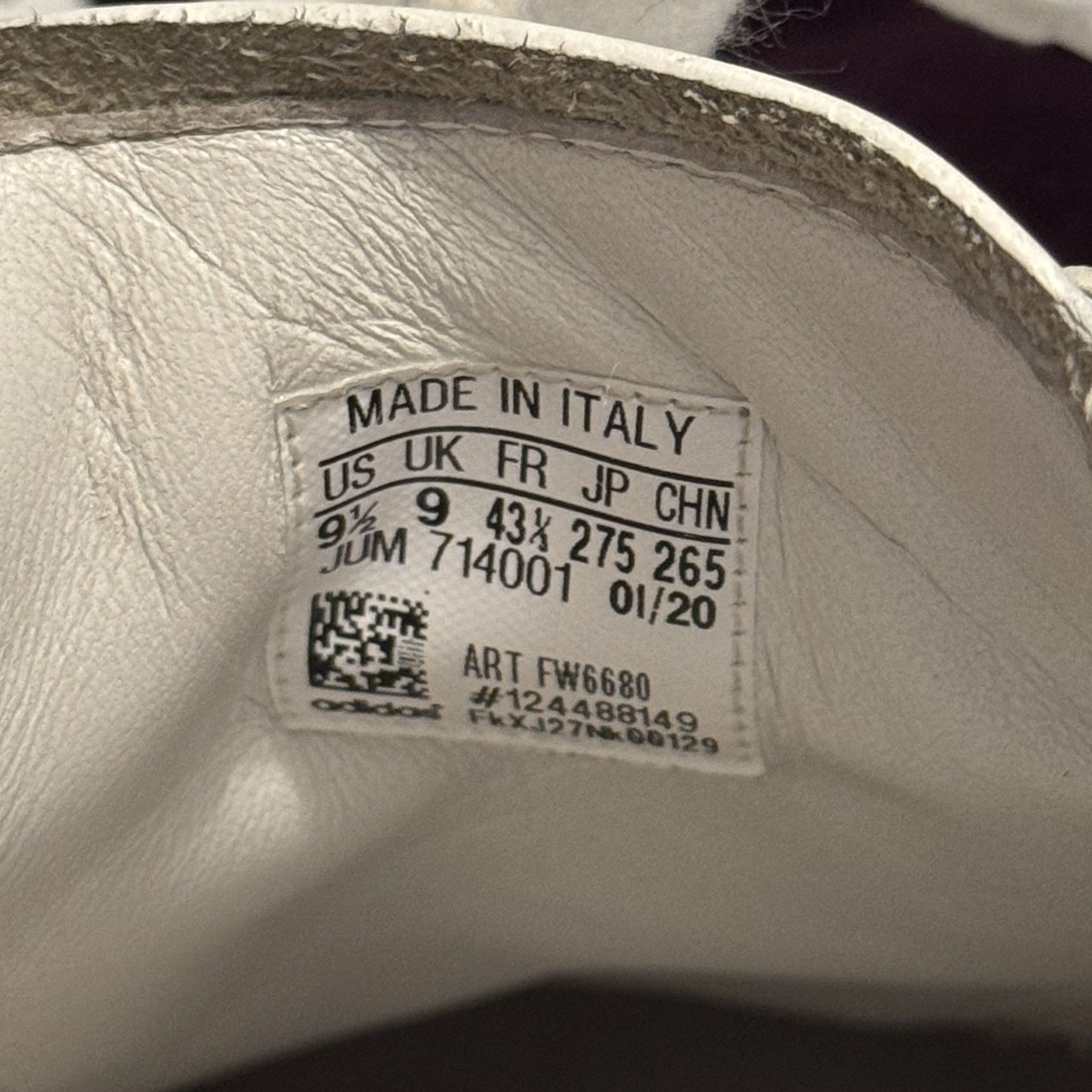 Adidas × Prada PRADA x ADIDAS White SUPERSTAR SNEAKERS MADE IN ITALY Size US 10 / EU 43 - 8 Thumbnail