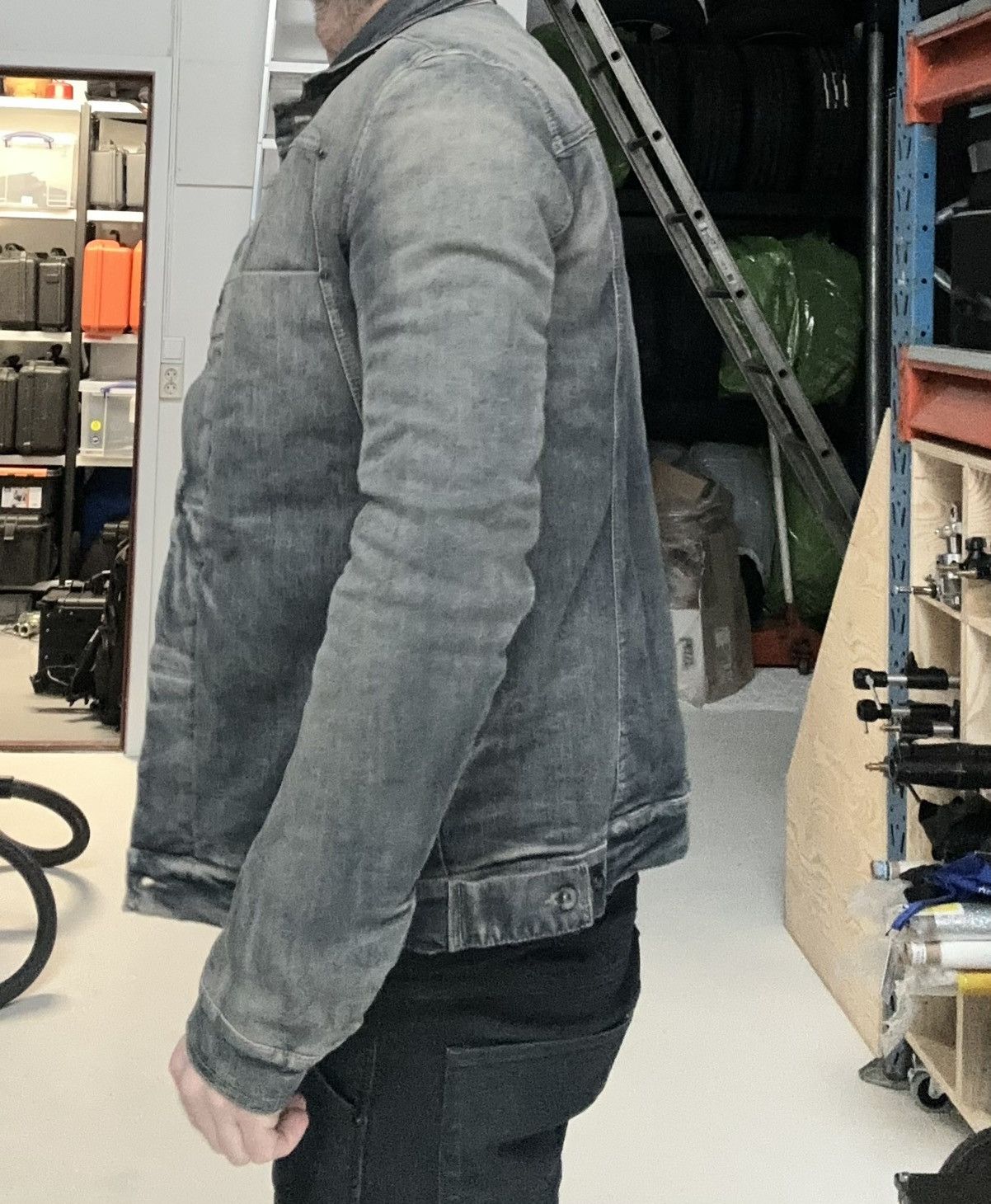 Rick Owens Drkshdw Rick Owens Denim Lab Jacket Size US L / EU 52-54 / 3 - 11 Thumbnail