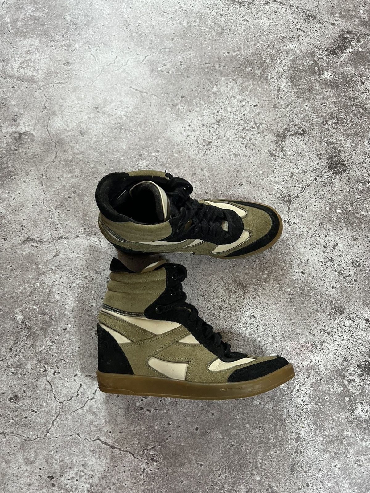 Isabel Marant Unbranded Isabel Marant Style Wedge Sneakers Suede Leather Size US 9 / IT 39 - 3 Thumbnail