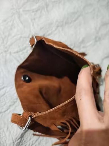 Japanese Brand × Vintage Boho Style Fringe Crossbody Bag Size ONE SIZE - 7 Thumbnail