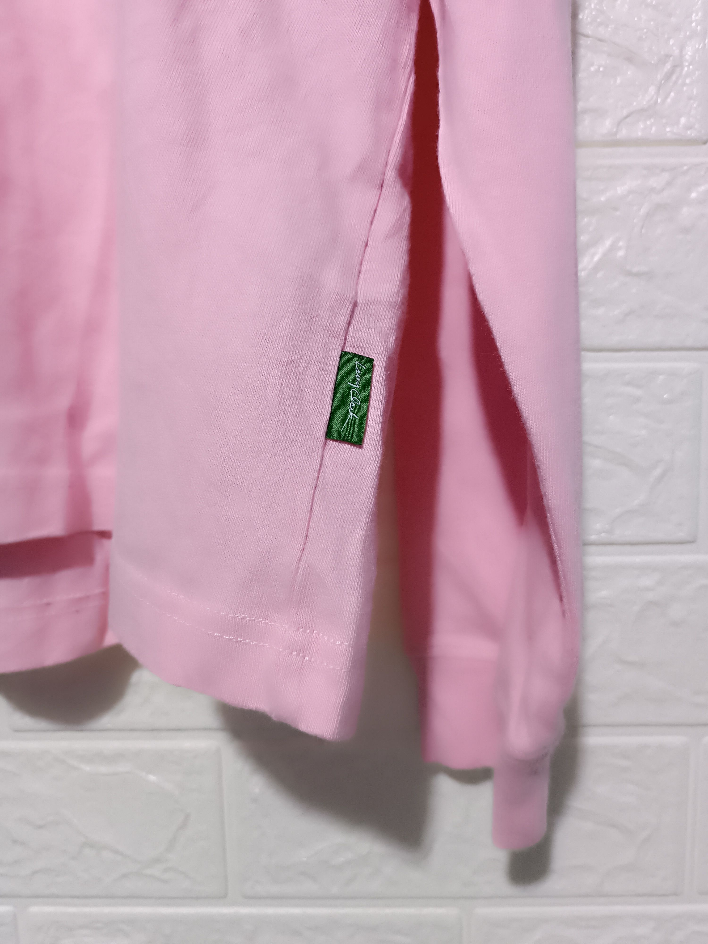Japanese Brand Larry Clark Punk Picasso Pink Boxy Fit Long Sleeve Tee M Size US M / EU 48-50 / 2 - 6 Thumbnail
