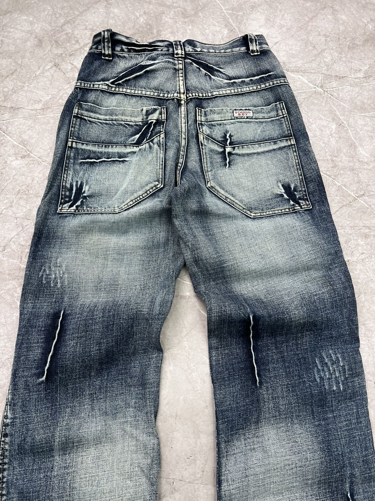 Japanese Brand × True Religion Y2K CARGO BAGGY TRUE RELIGION DISTRESSED JEANS PANTS Size US 30 / EU 46 - 11 Thumbnail