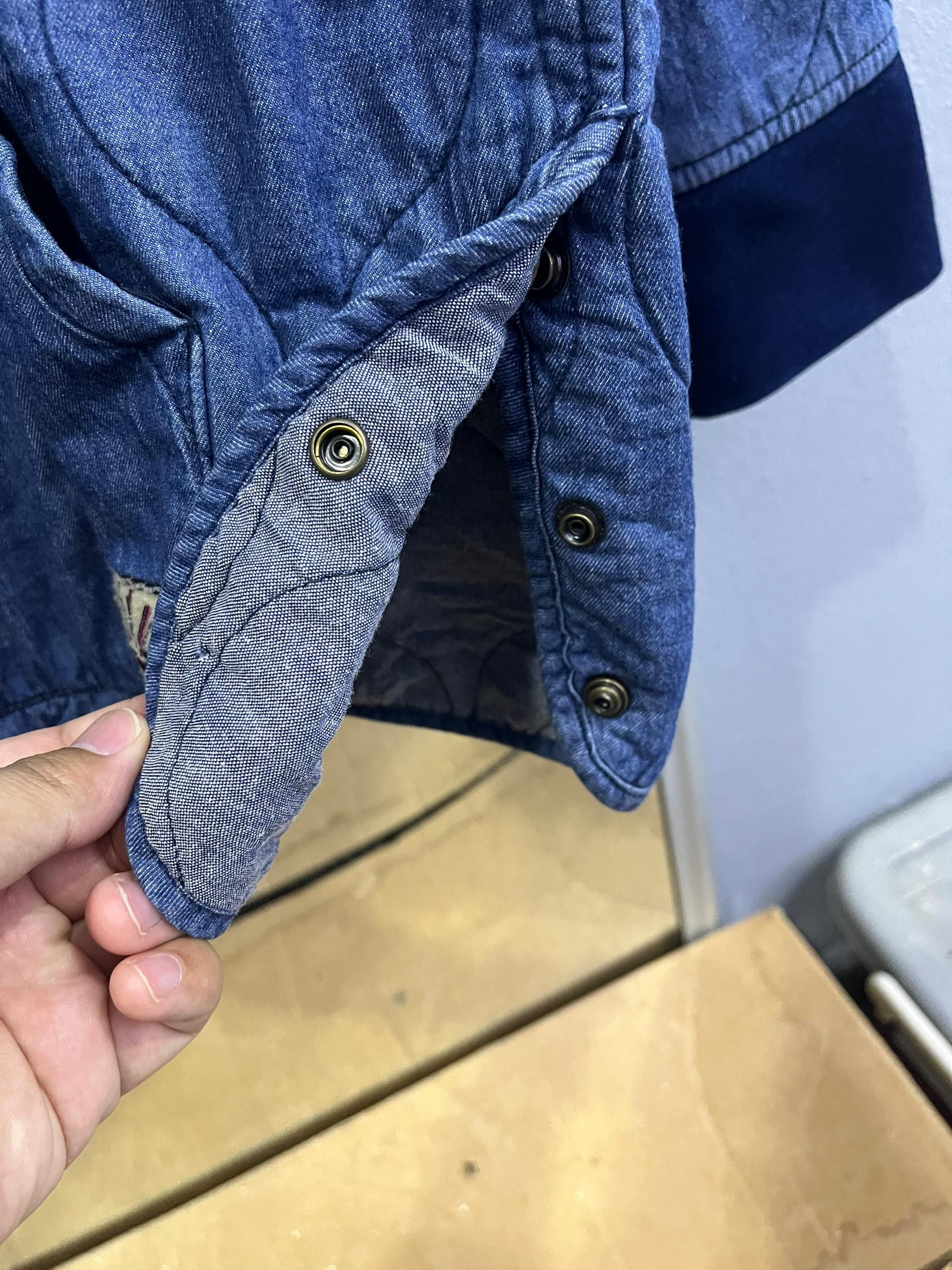 GRN Amina x grn Embroidered Indigo Quilt Jacket Size US L / EU 52-54 / 3 - 6 Thumbnail
