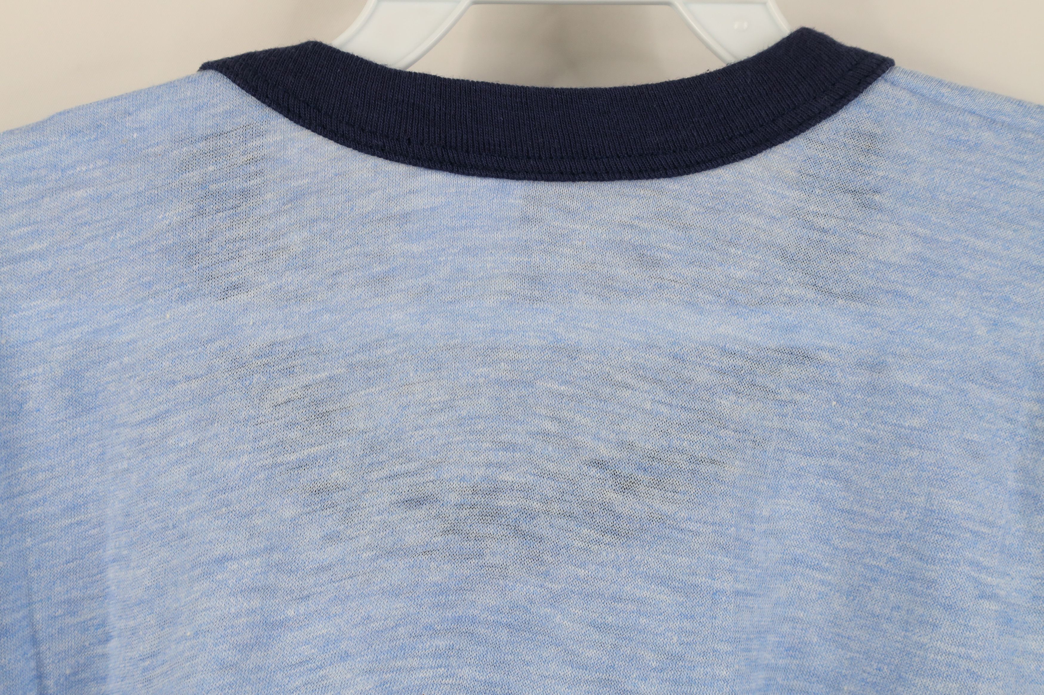 Vintage Vintage 70s Healthknit 10,000 Meter Run Ringer T-Shirt USA Size US XL / EU 56 / 4 - 9 Thumbnail