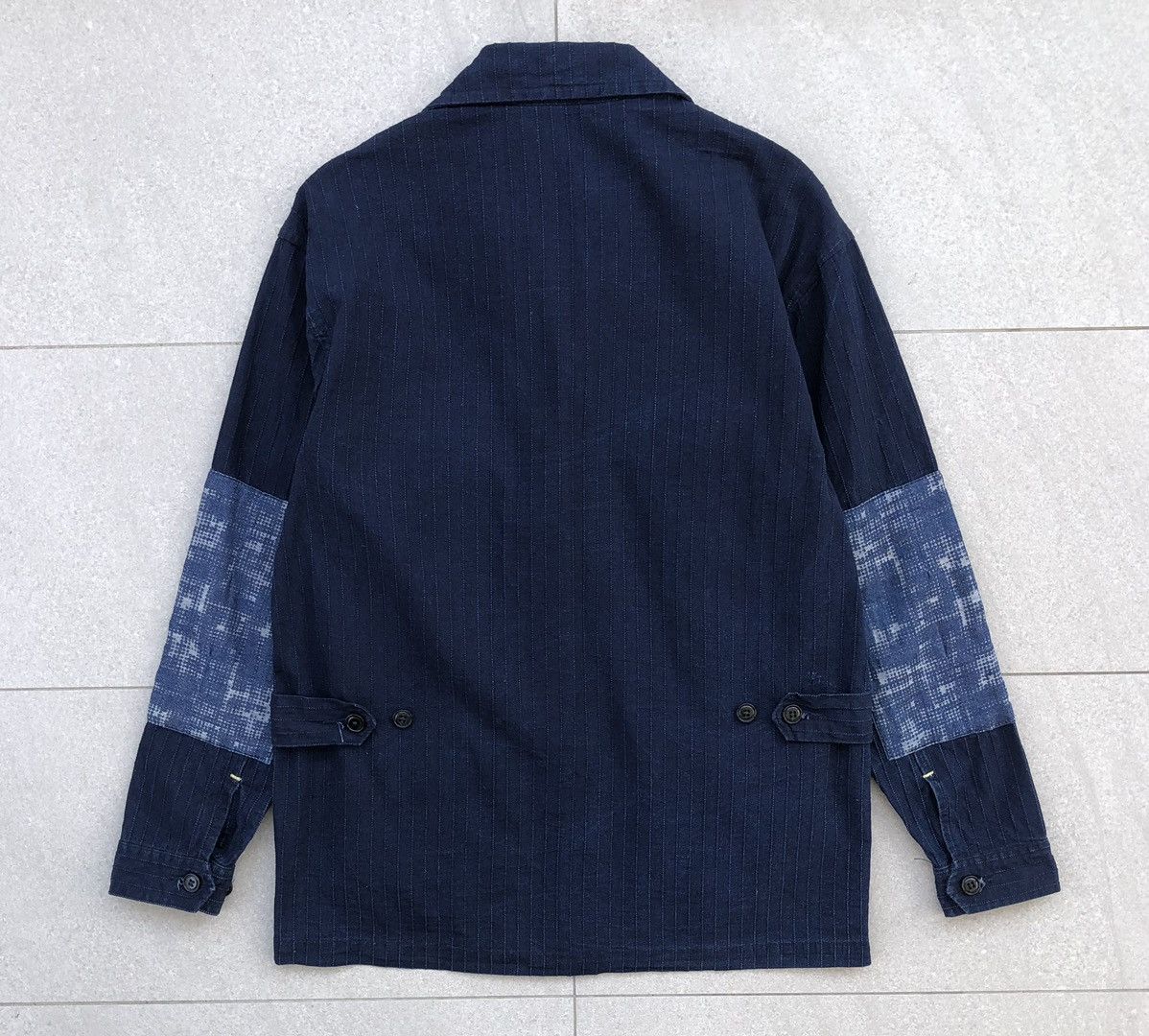 Elhaus Japanese Elhaus Coverall Kendogi Indigo Patchwork Jacket Size US L / EU 52-54 / 3 - 9 Thumbnail