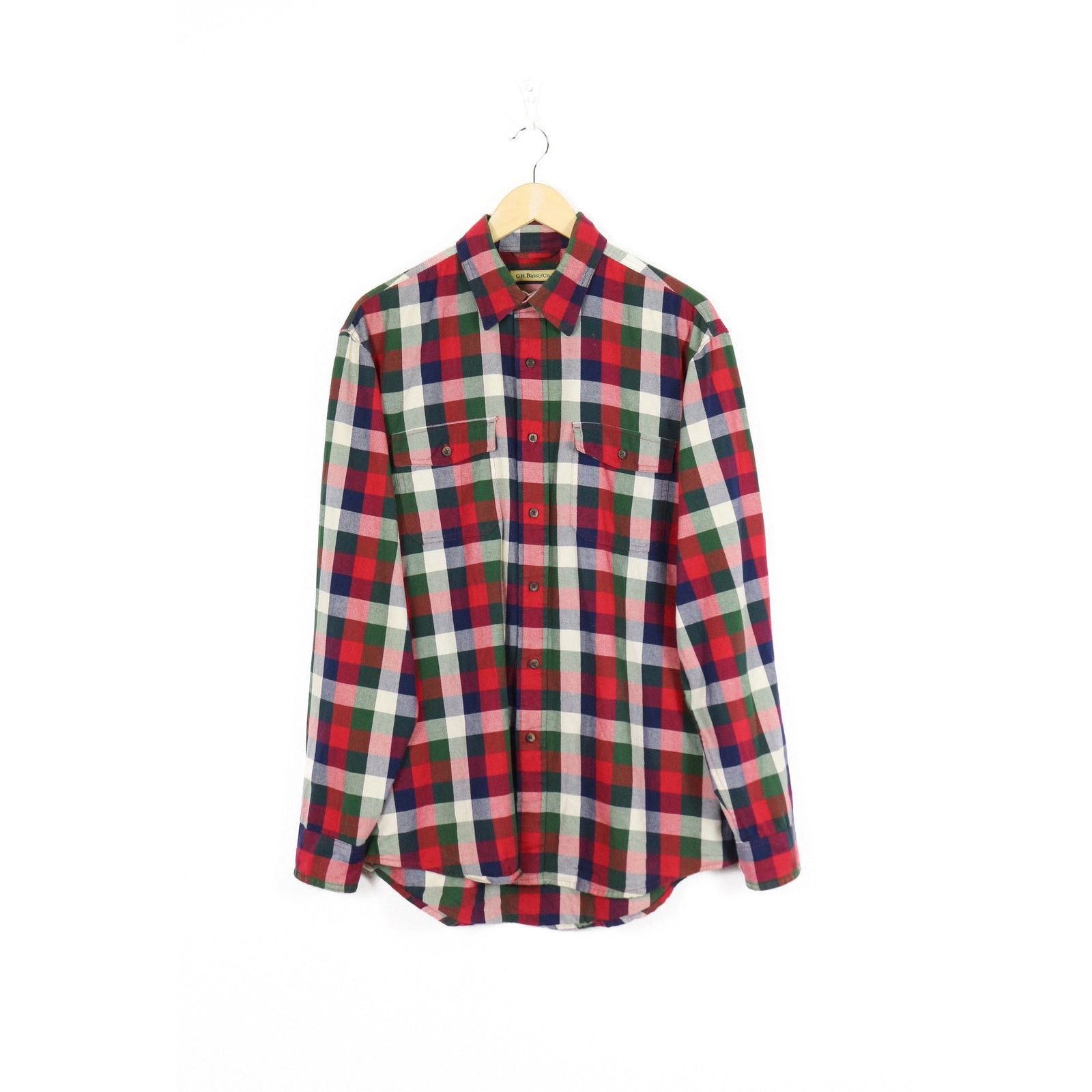G.H. Bass & Co. G.H. Bass & Co. USA Flannel Buffalo Check Shirt Size US M / EU 48-50 / 2 - 1 Thumbnail
