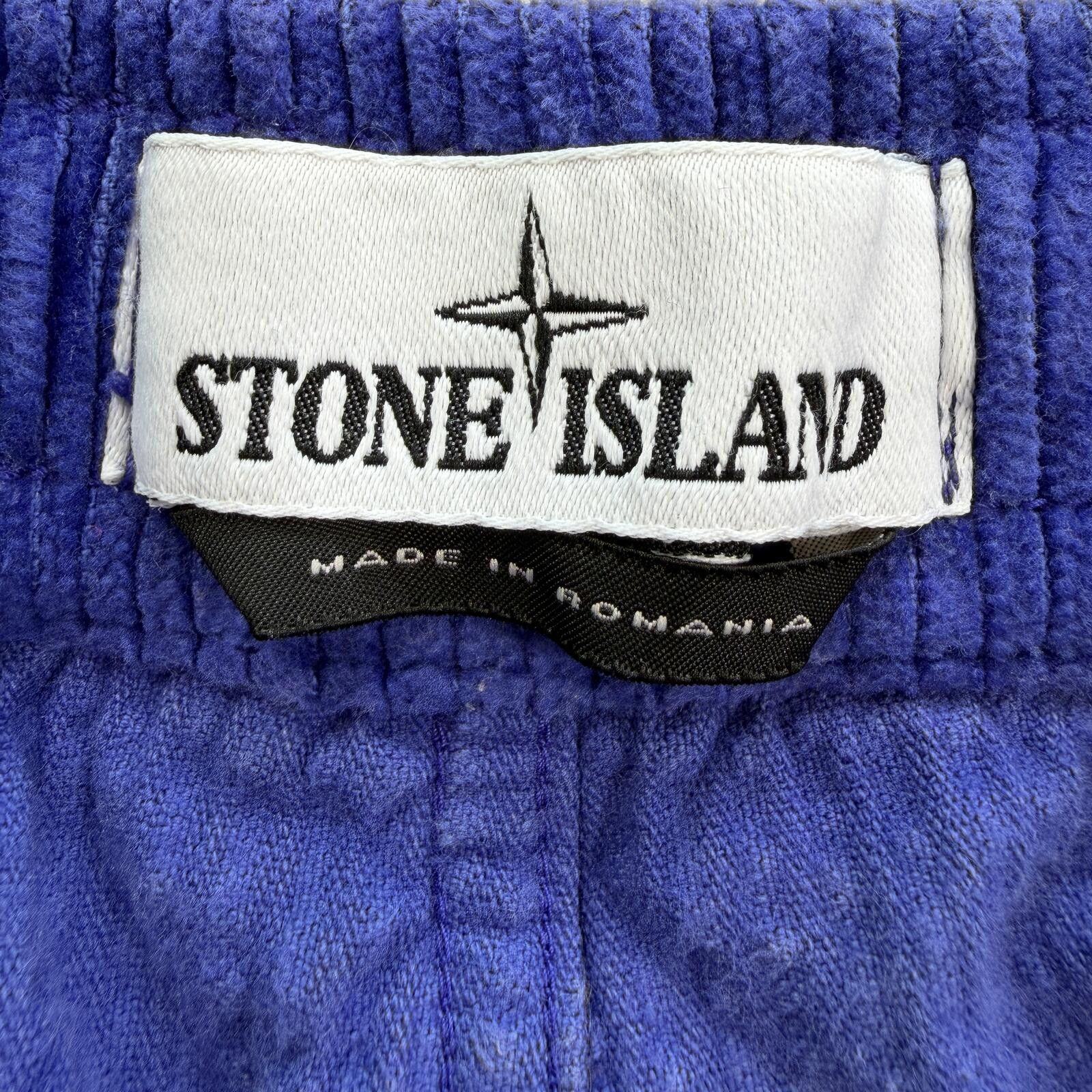 Stone Island Stone Island Blue Corduroy Cargo Pants 38 Drawstring Wide Size US 38 / EU 54 - 5 Thumbnail