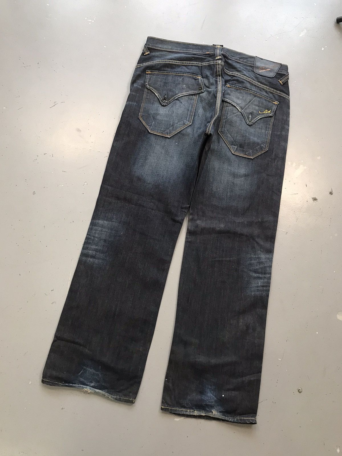 Ed Hardy × Vintage Rare vintage Edhardy straight fit denim Size US 40 / EU 56 - 8 Thumbnail