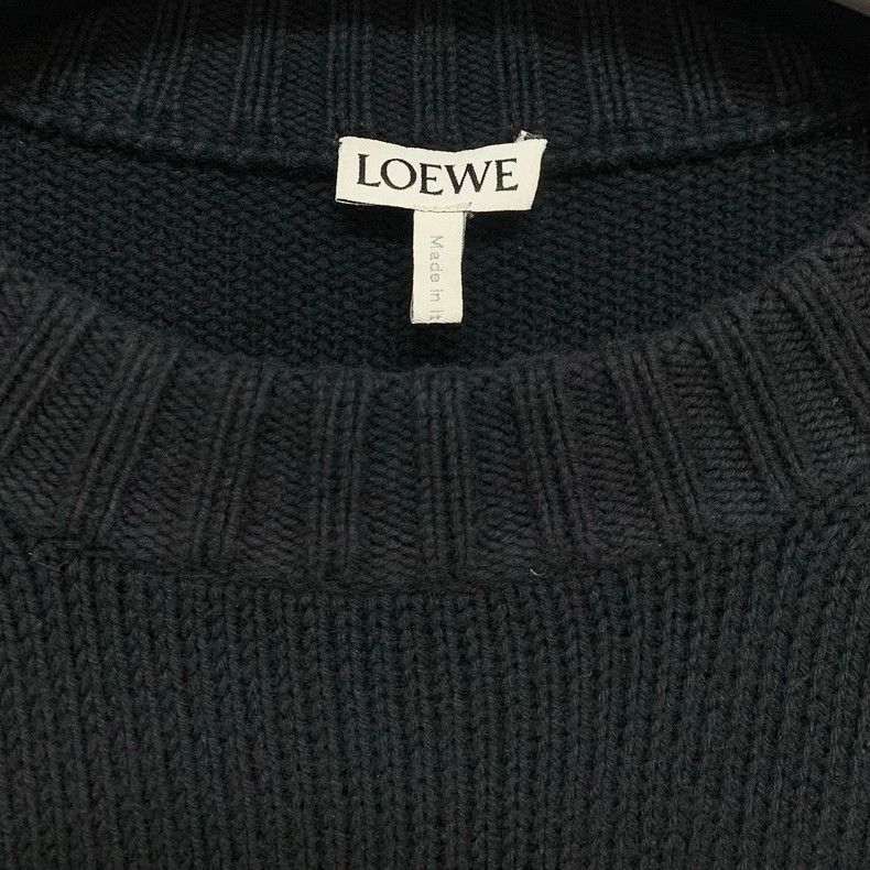 Loewe LOEWE size os Black knitted sweater Size XS / US 0-2 / IT 36-38 - 2 Thumbnail