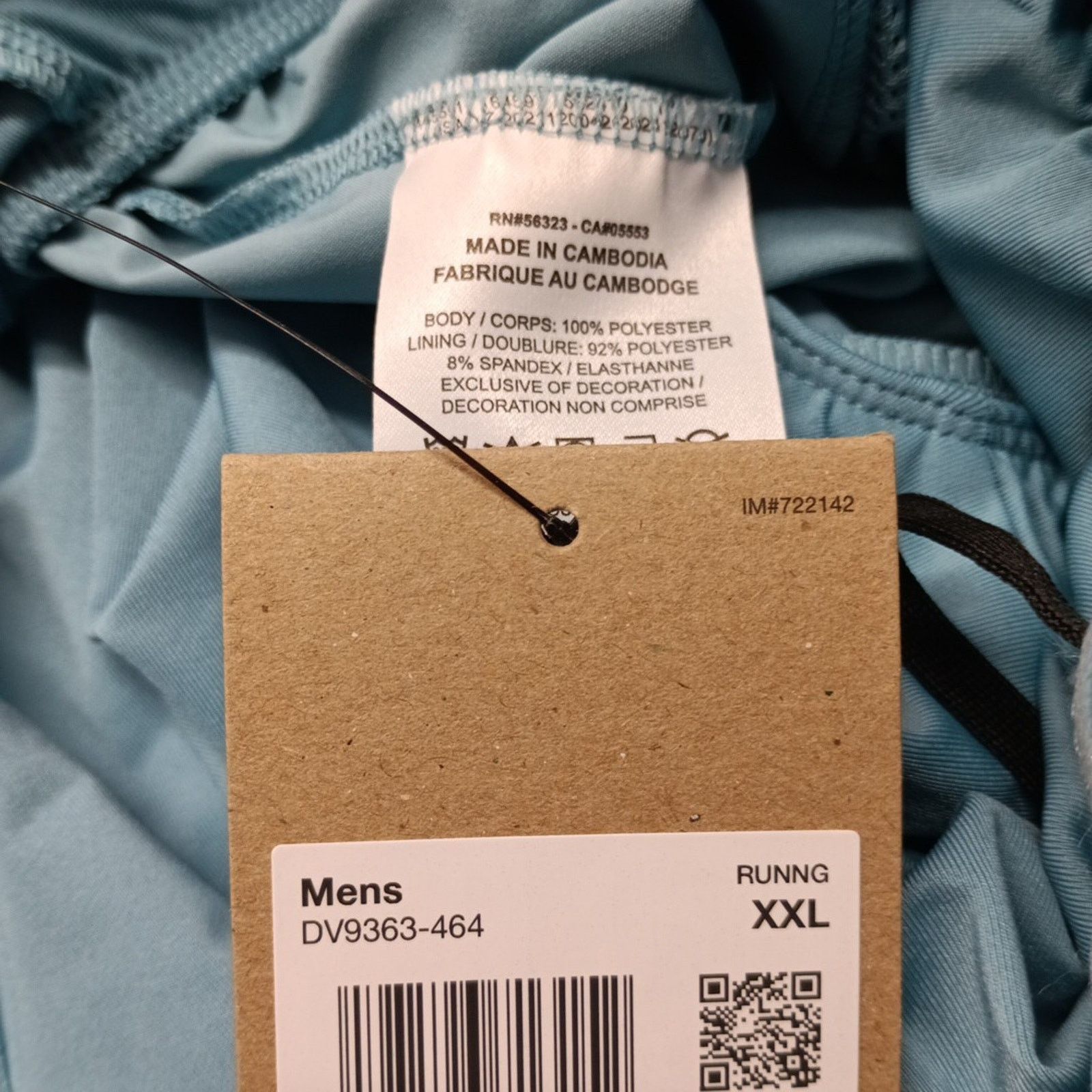 Nike Nike Challenger Brief Lined Running Shorts Turquoise Men 2XL Size US 38 / EU 54 - 4 Thumbnail