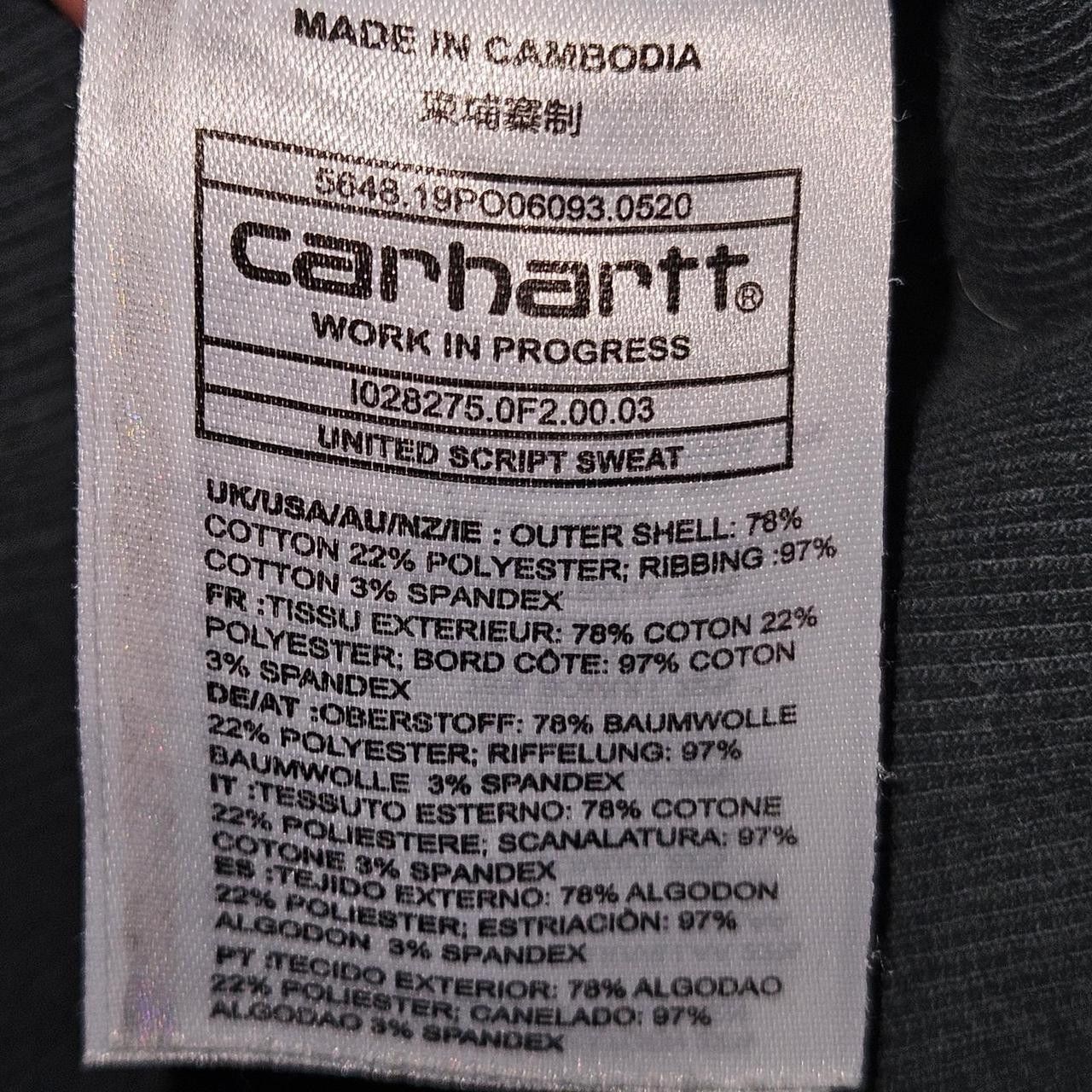 Carhartt Carhartt WIP Velour Sweatshirt Pullover Size US M / EU 48-50 / 2 - 7 Thumbnail