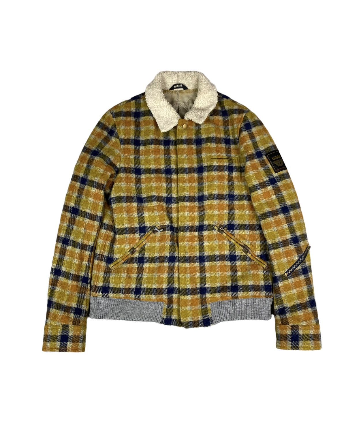 Undercover Undercoverism UISM Sherpa Tartan Jacket. J052 Size US M / EU 48-50 / 2 - 1 Thumbnail