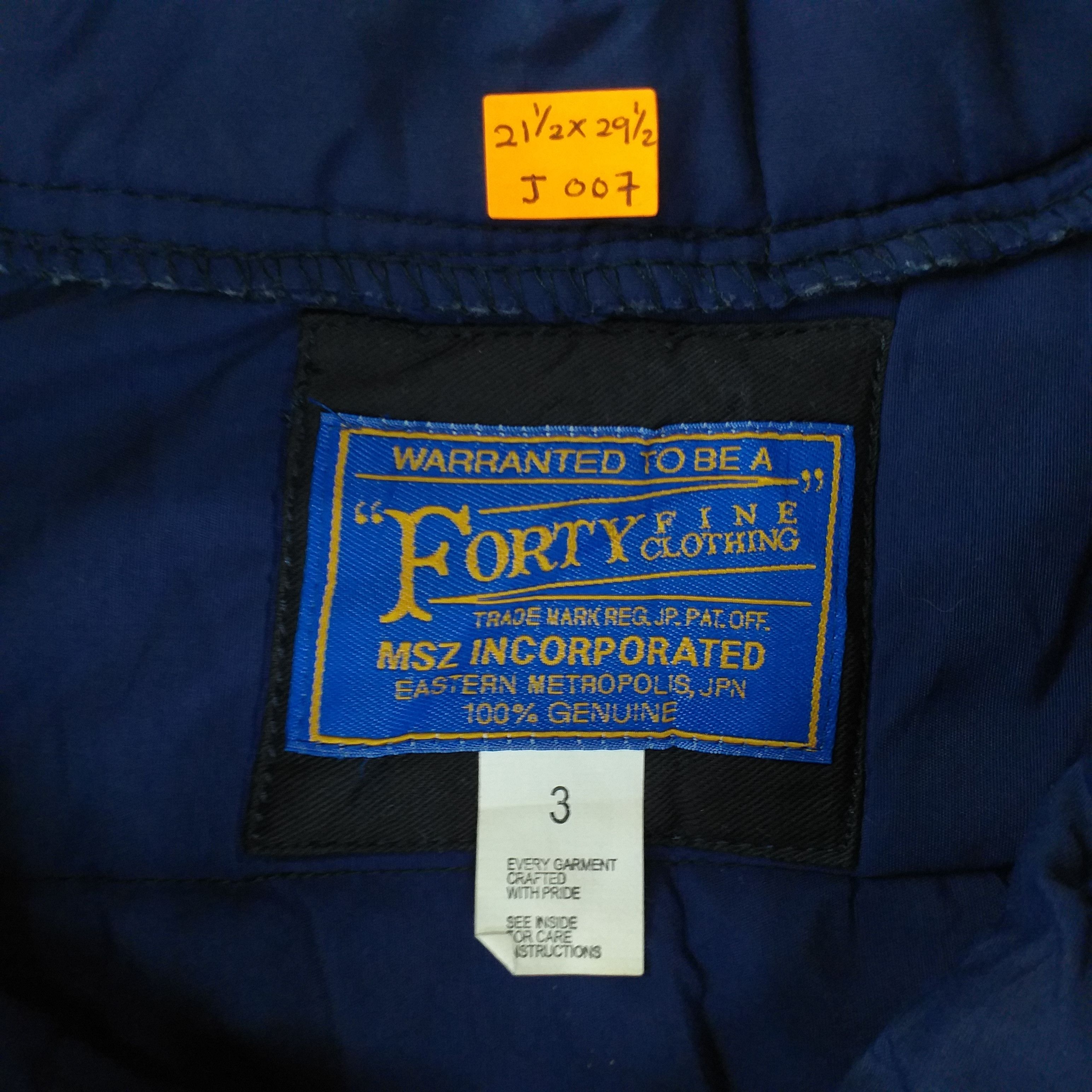 If Six Was Nine Vintage Forty Fine Clothing Puffer Jacket -J007 Size US M / EU 48-50 / 2 - 5 Thumbnail