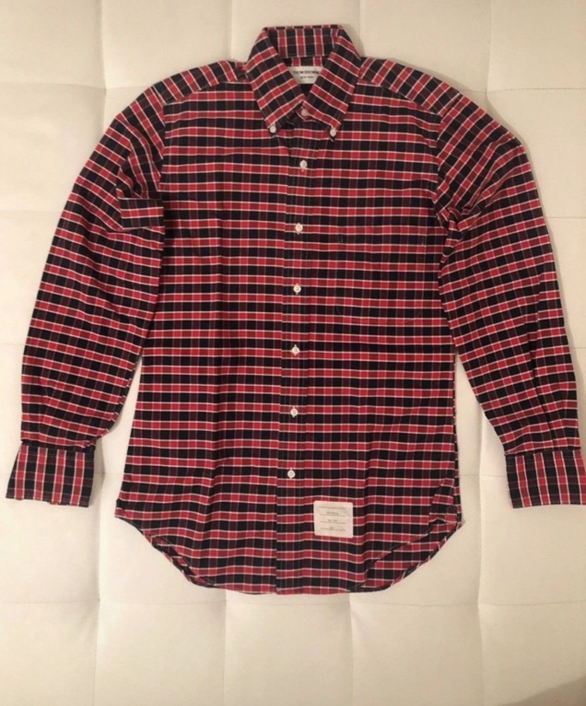 Thom Browne Thom Browne Shirt Size US S / EU 44-46 / 1 - 1 Thumbnail