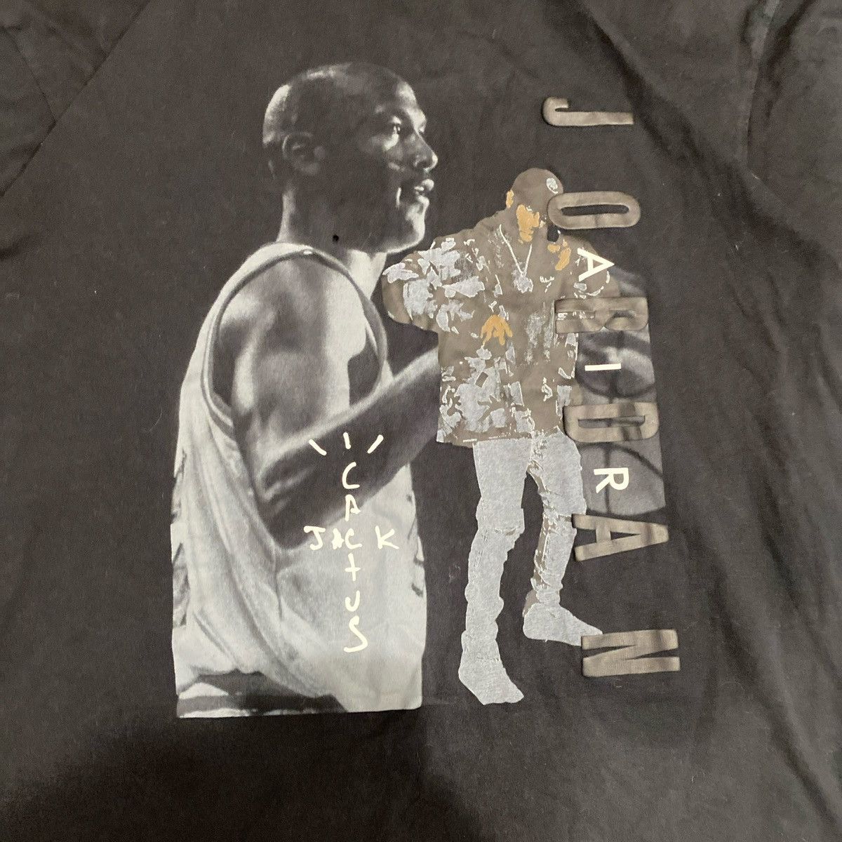 Jordan Brand × Travis Scott Nike Air Jordan Cactus Jack Loose Fit Mens T-Shirt Size L Size US L / EU 52-54 / 3 - 2 Thumbnail