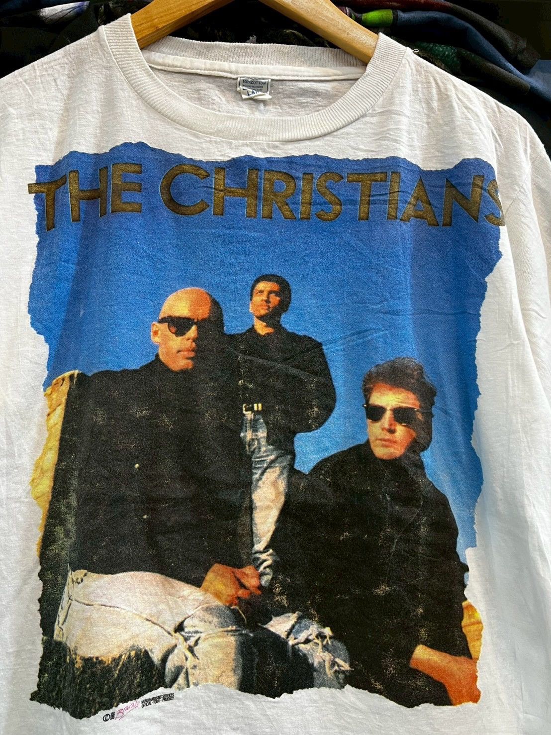 Band Tees The Christians 1988’s Size US L / EU 52-54 / 3 - 2 Thumbnail
