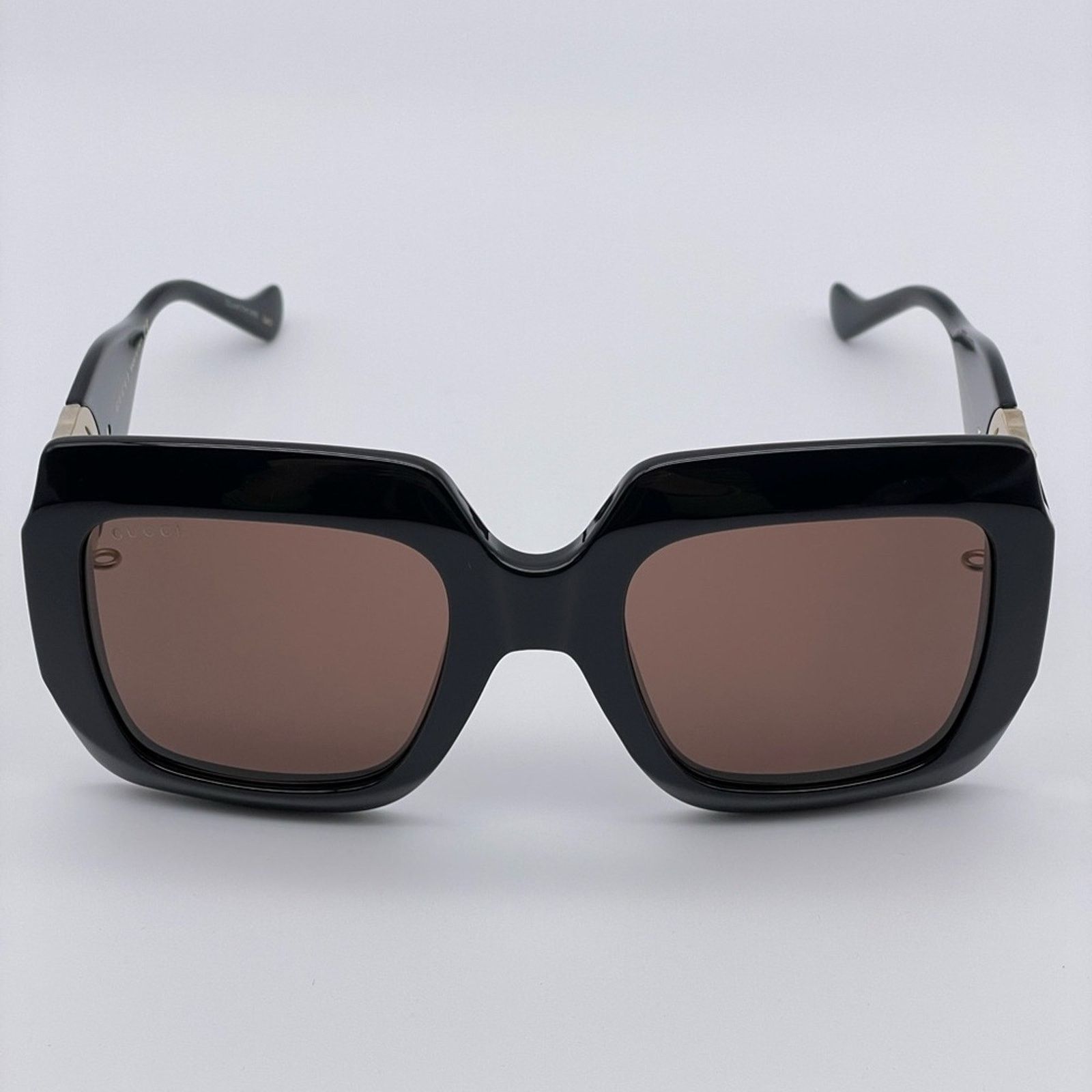 Gucci BRAND NEW GUCCI GG1022S 005 With Chain Black/Brown Woman Size ONE SIZE - 6 Thumbnail