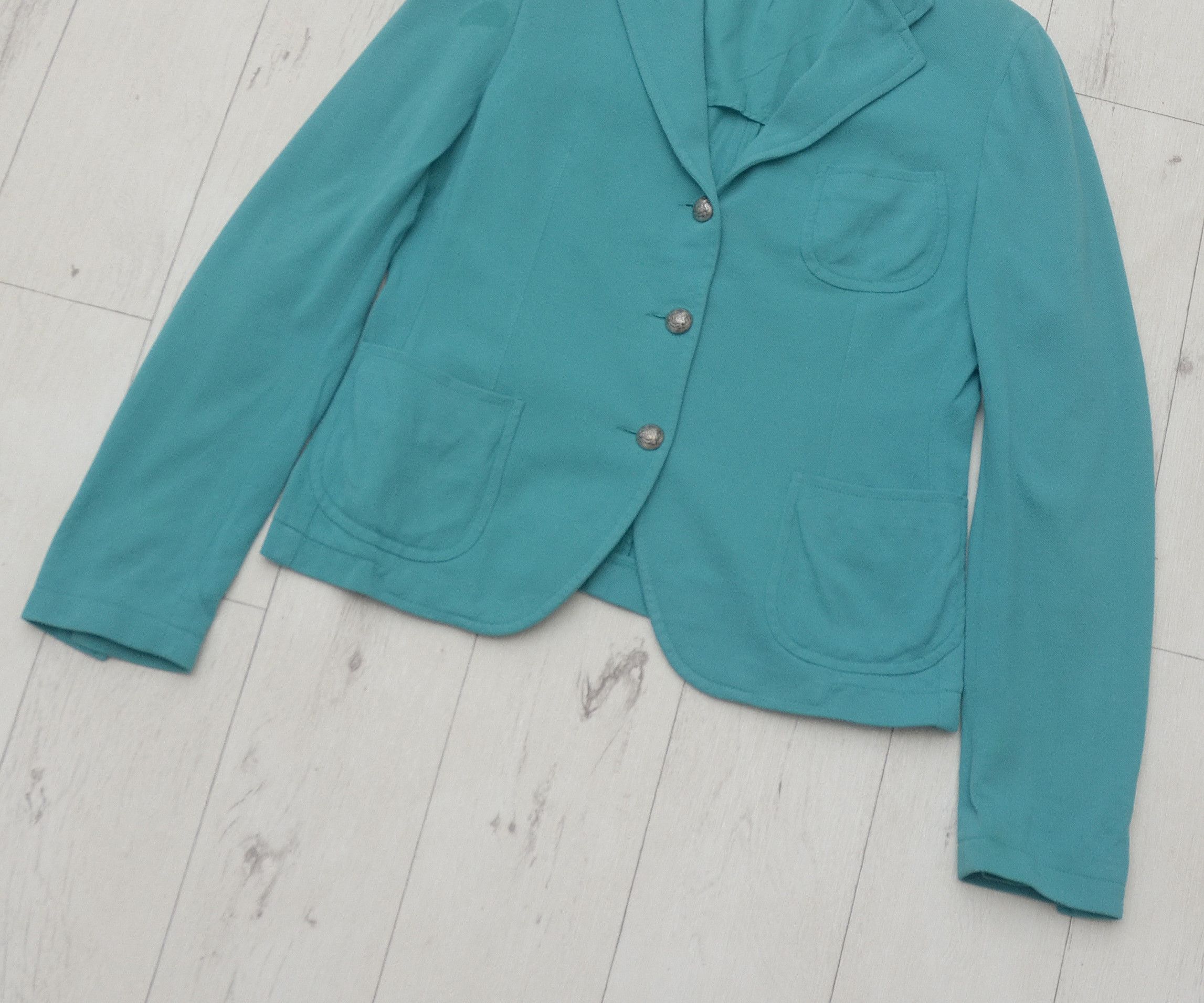 Tagliatore Luxury Tagliatore Womens Smeraldo Blazer Coat Size S / US 4 / IT 40 - 3 Thumbnail