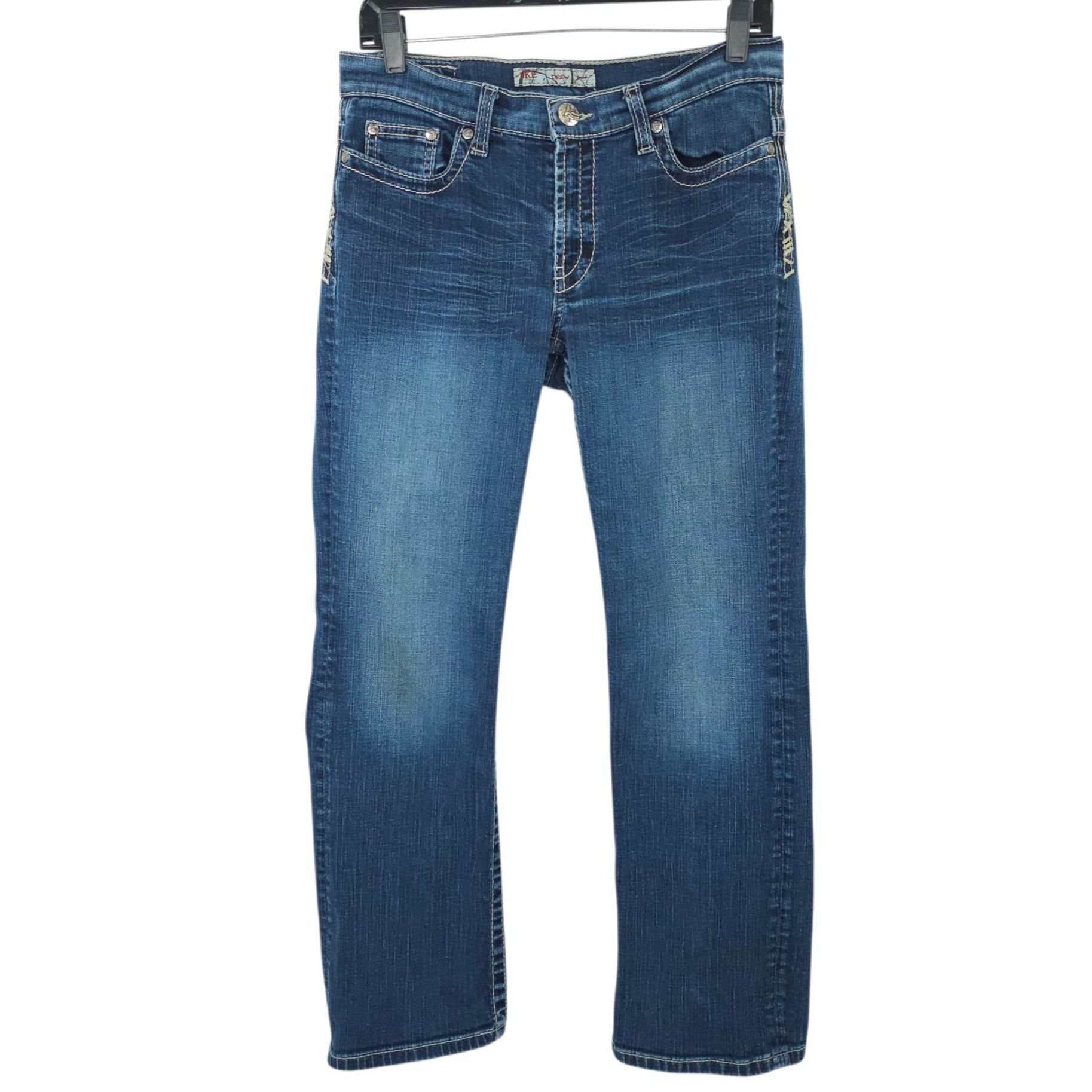 BKE BKE Buckle Drew Boot Cut Stretch Jeans Womens 28x29.5 Size 30" / US 8 / IT 44 - 1 Thumbnail