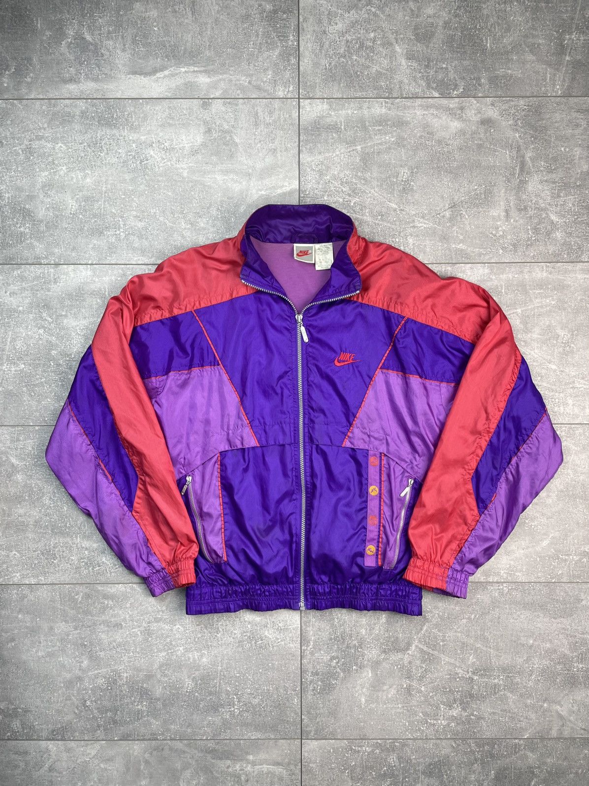 Nike Vintage 90s Track Jacket Colorblack
