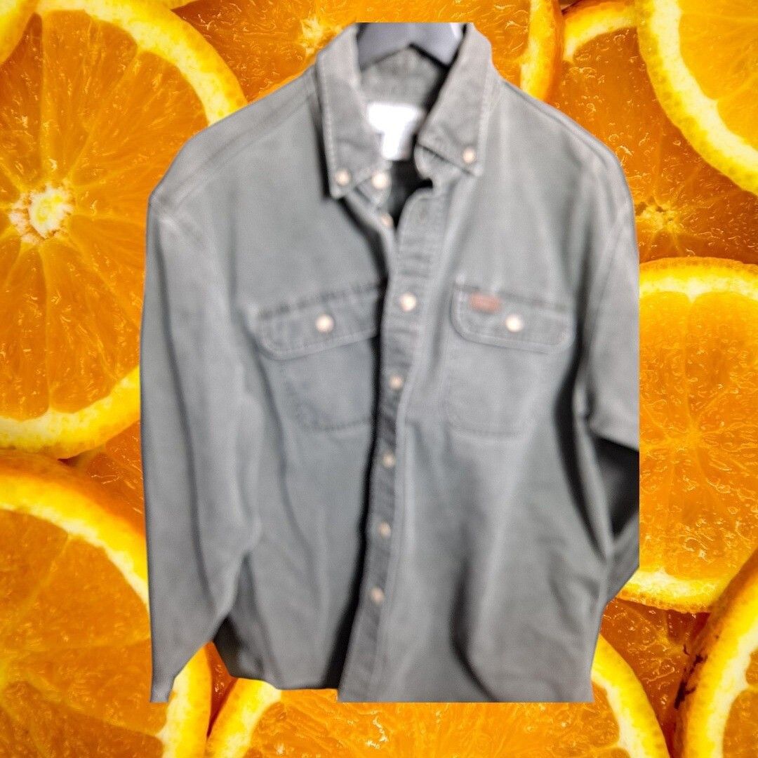 Carhartt Carhartt Work Shirt Button Up Long Sleeve Utility Pockets Ol Size US L / EU 52-54 / 3 - 3 Thumbnail
