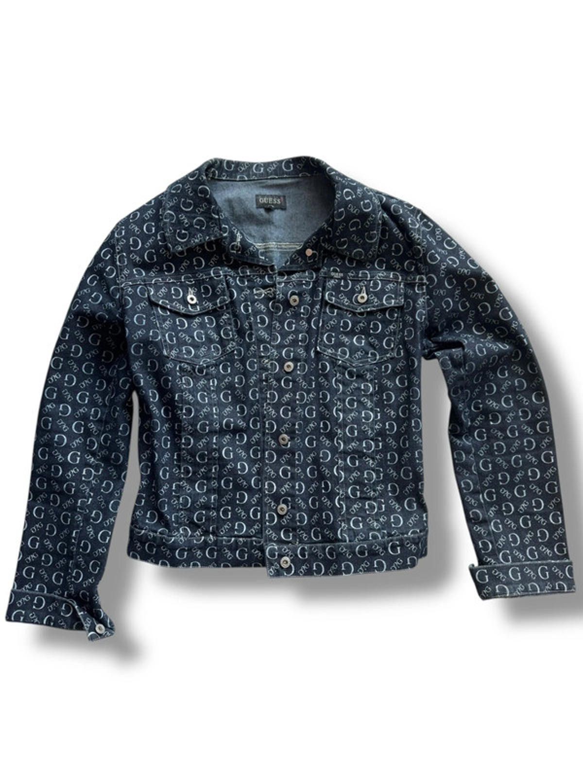 Guess Guess Women’s Logo Denim Jacket Size L Best Fits M UK 12–14 Size M / US 6-8 / IT 42-44 - 1 Thumbnail