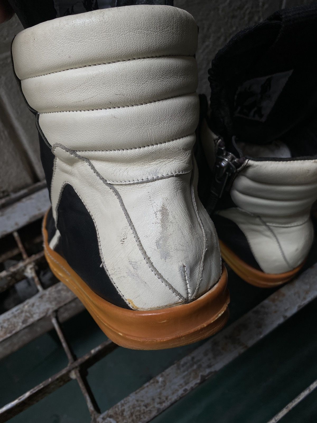 Rick Owens Rick Owens - Mainline - Geobasket High-Top Size US 7 / EU 40 - 8 Thumbnail