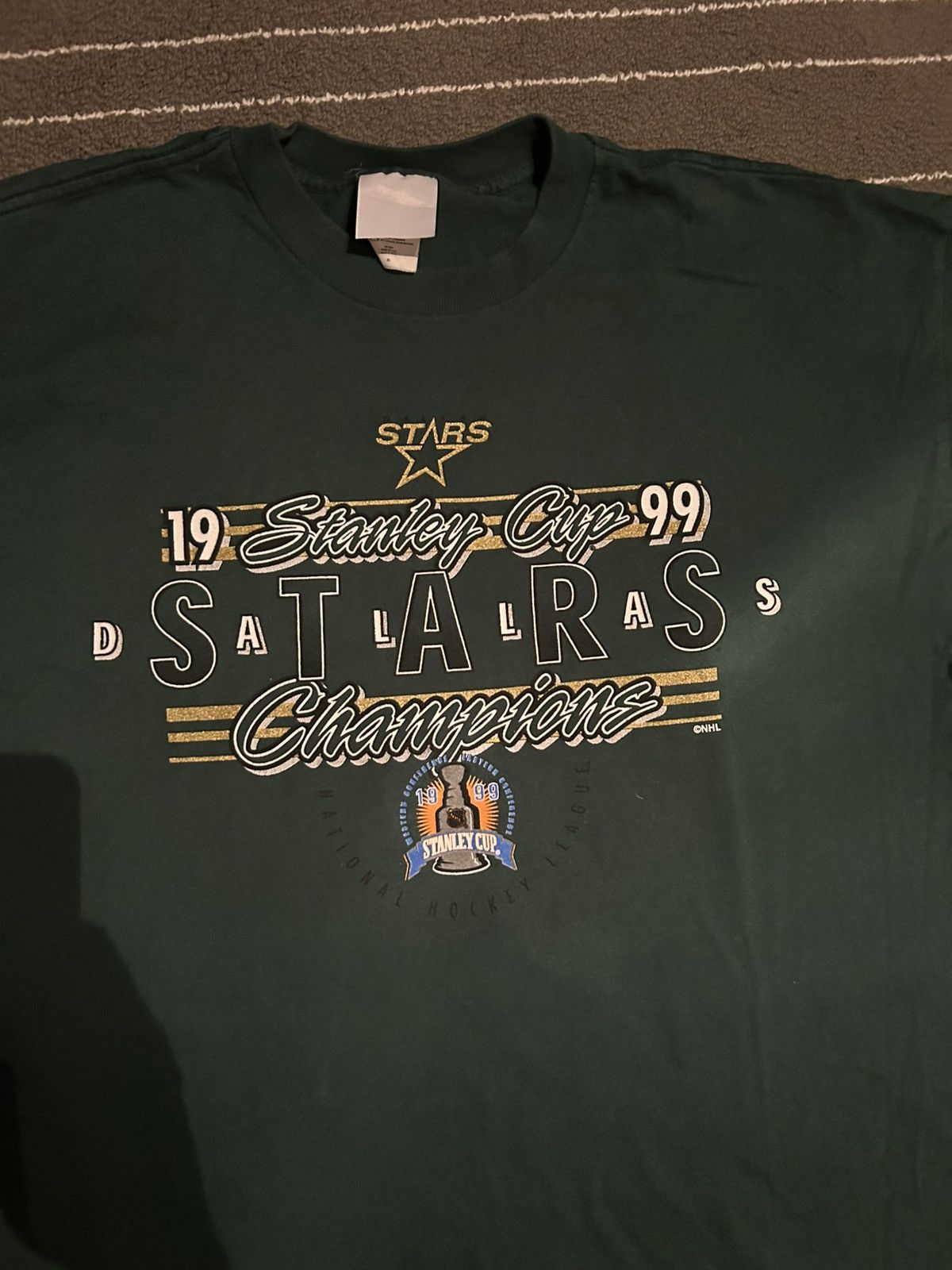 Vintage Vintage 1999 Dallas Stars Stanley Cup, L T-Shirt. Size US L / EU 52-54 / 3 - 2 Thumbnail