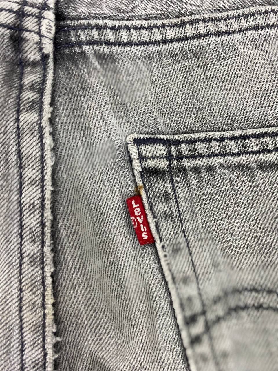 Levi's levis 502 faded black distressed denim nice design Size US 34 / EU 50 - 7 Thumbnail