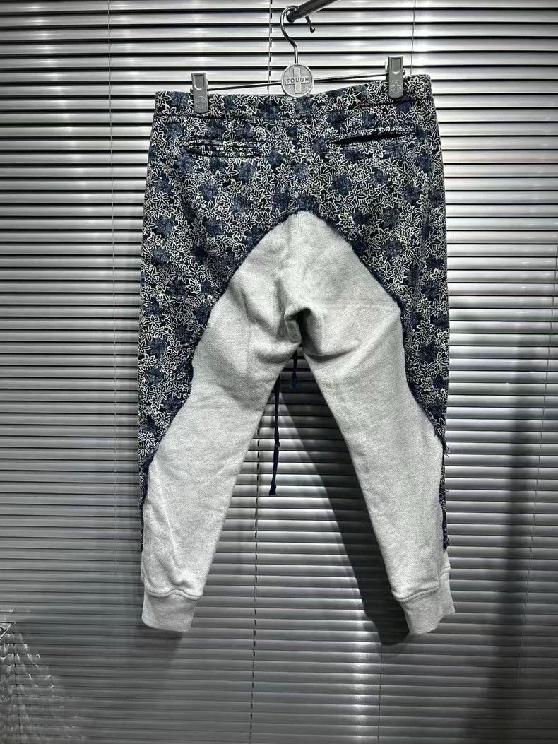 Greg Lauren Greg Lauren size 2 Gray corset drawstring kangaroo pants 2 Size US 28 / EU 44 - 3 Thumbnail
