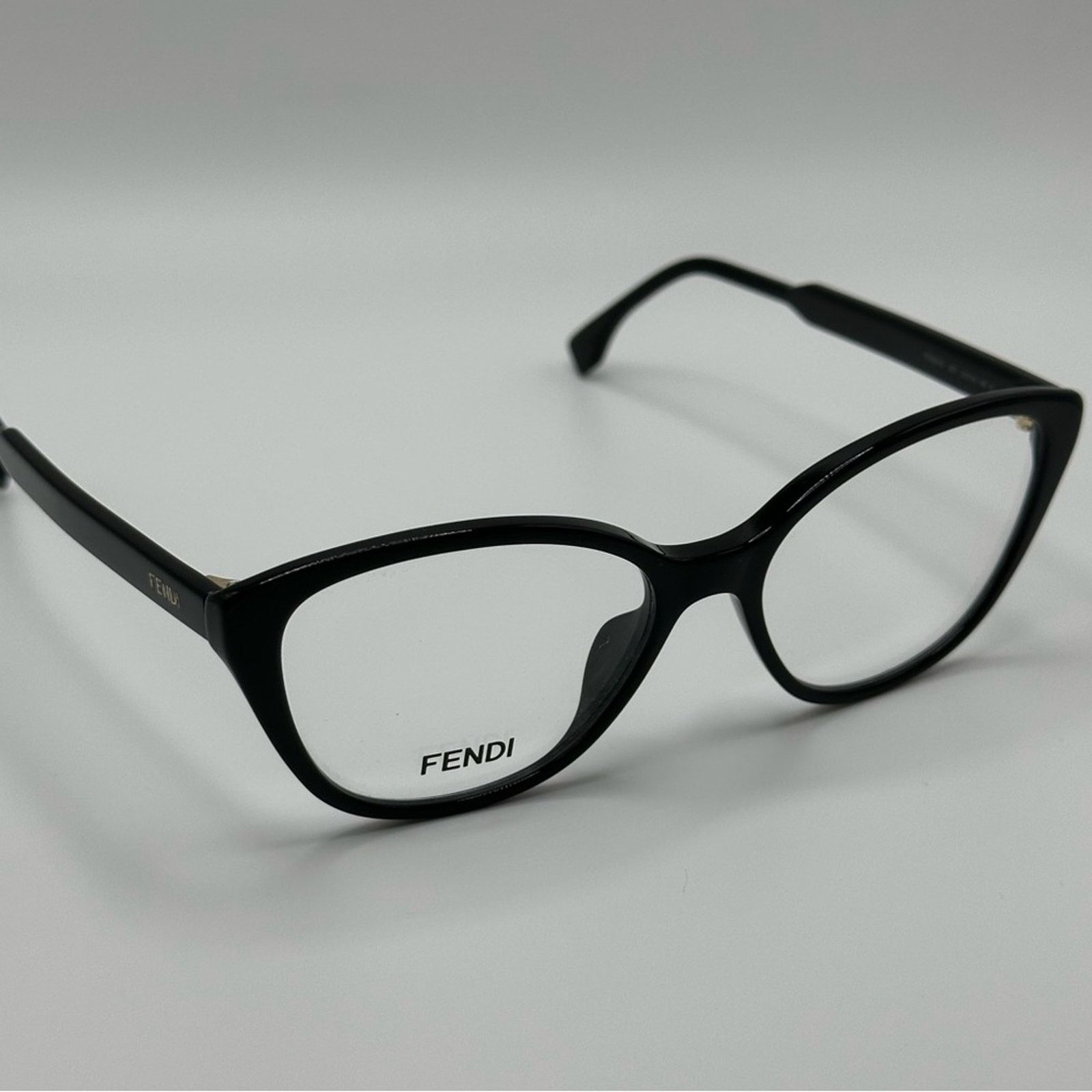 Fendi NEW FENDI Eyeglasses FE50014I 53001 Black Women Size ONE SIZE - 5 Thumbnail