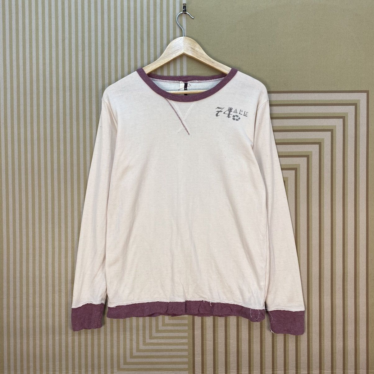 Japanese Brand Vintage Ball Sweatshirt Size US M / EU 48-50 / 2 - 1 Thumbnail