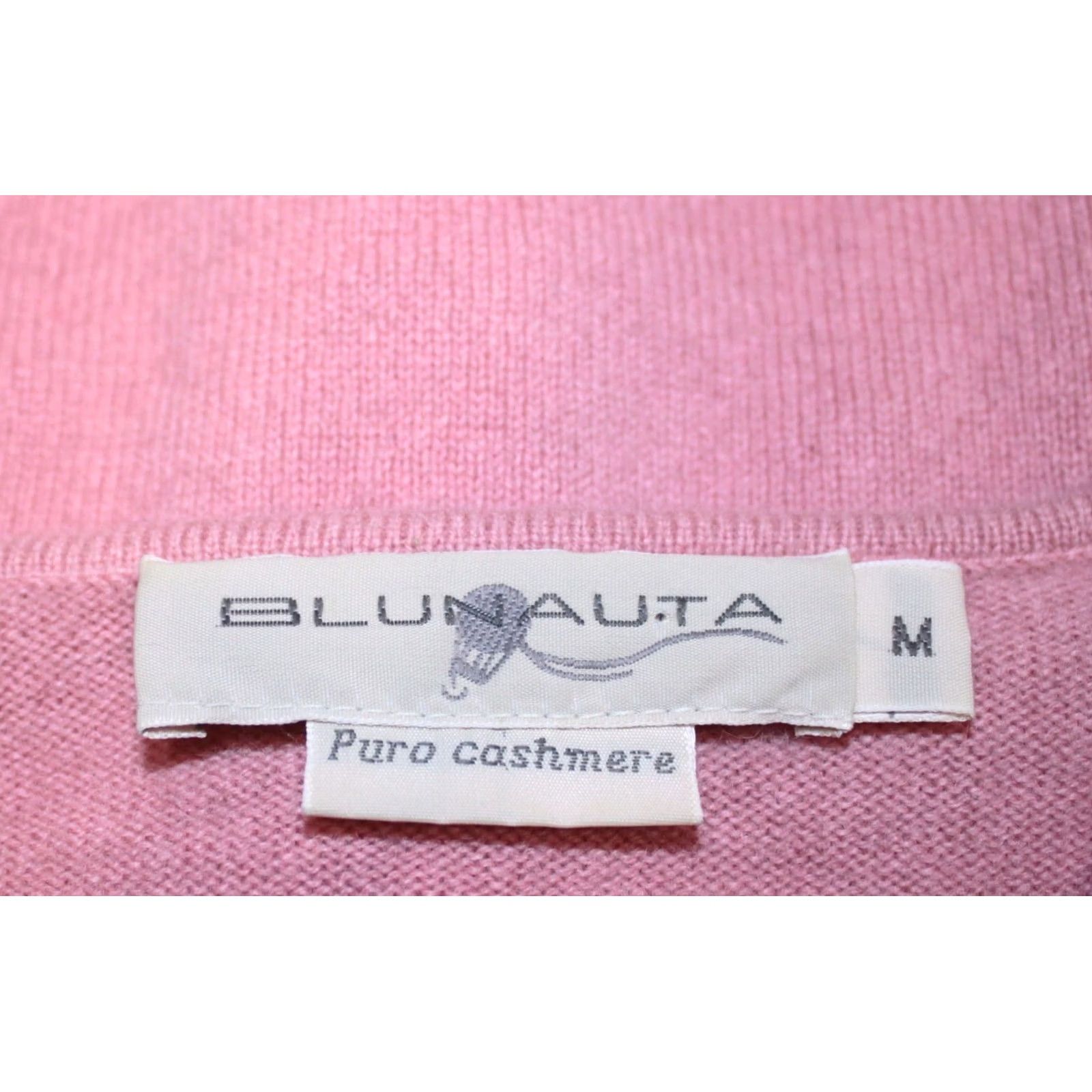 Pinko Blunauta womens pink jumper cardigan 100% cashmere Size M Size M / US 6-8 / IT 42-44 - 4 Thumbnail