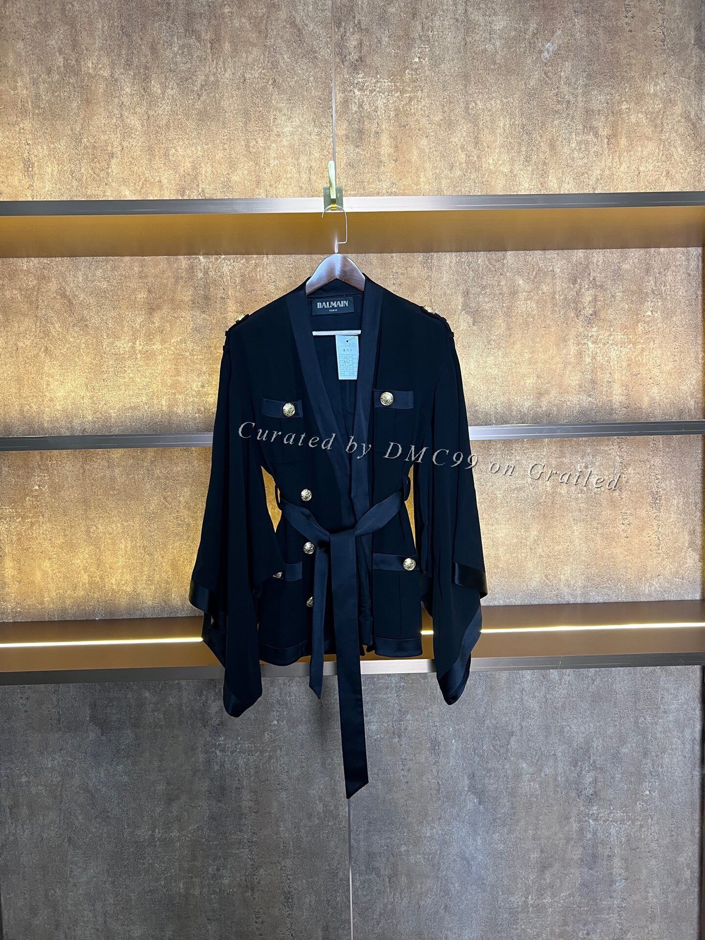 Balmain Balmain Gold Button Coat Size XS / US 0-2 / IT 36-38 - 1 Thumbnail