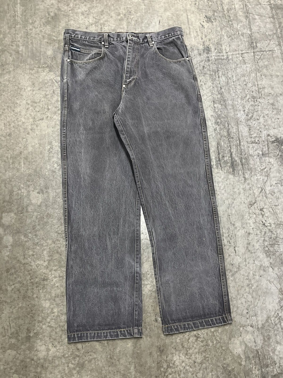 Phat Farm × Vintage Phat farm y2k baggy fit dark wash faded denim skater hype Size US 36 / EU 52 - 8 Thumbnail