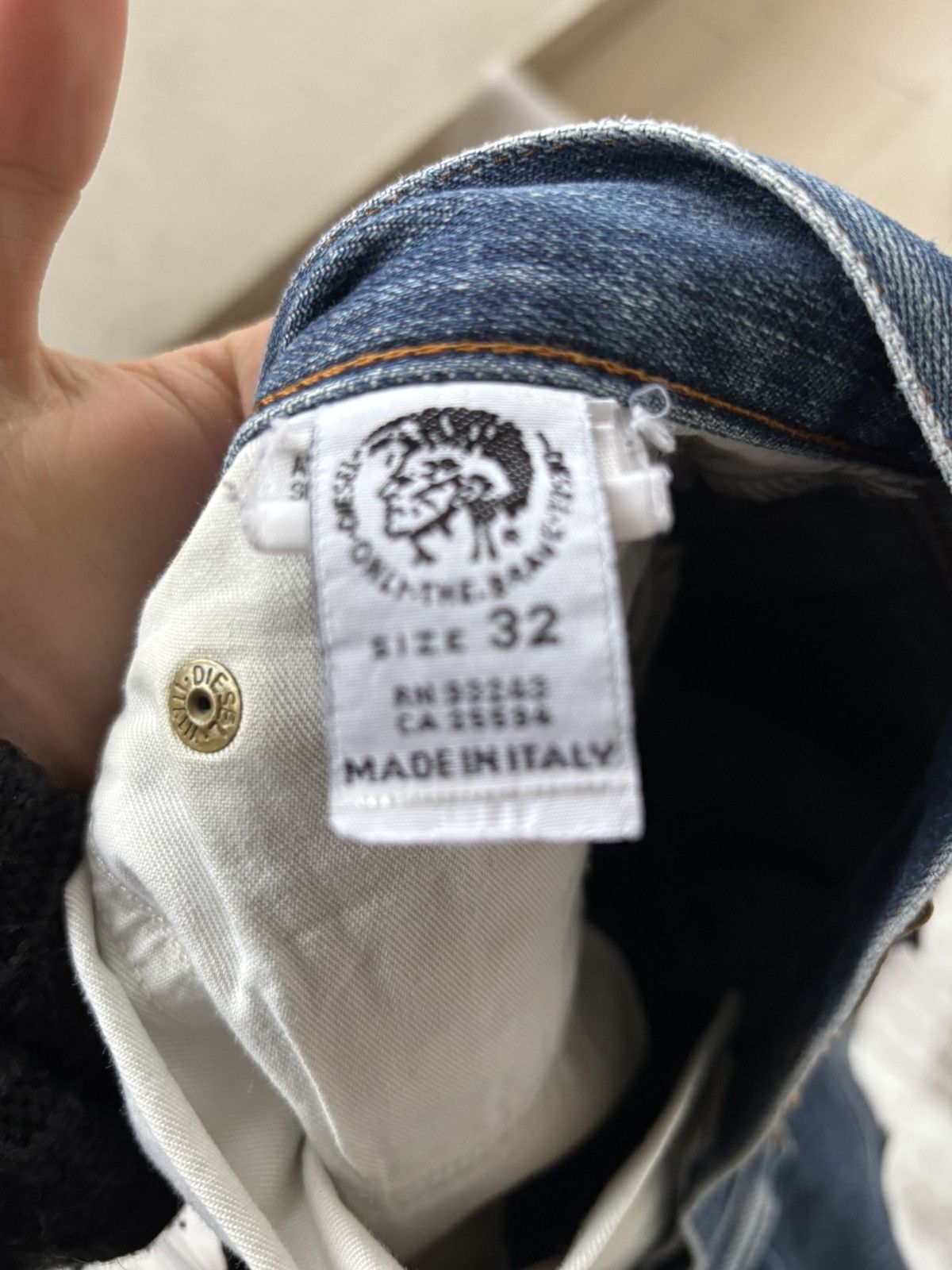 Diesel × Hysteric Glamour Rick Owens Junya Watanabe Style Diesel Flared Sexy Jeans Size US 32 / EU 48 - 7 Thumbnail