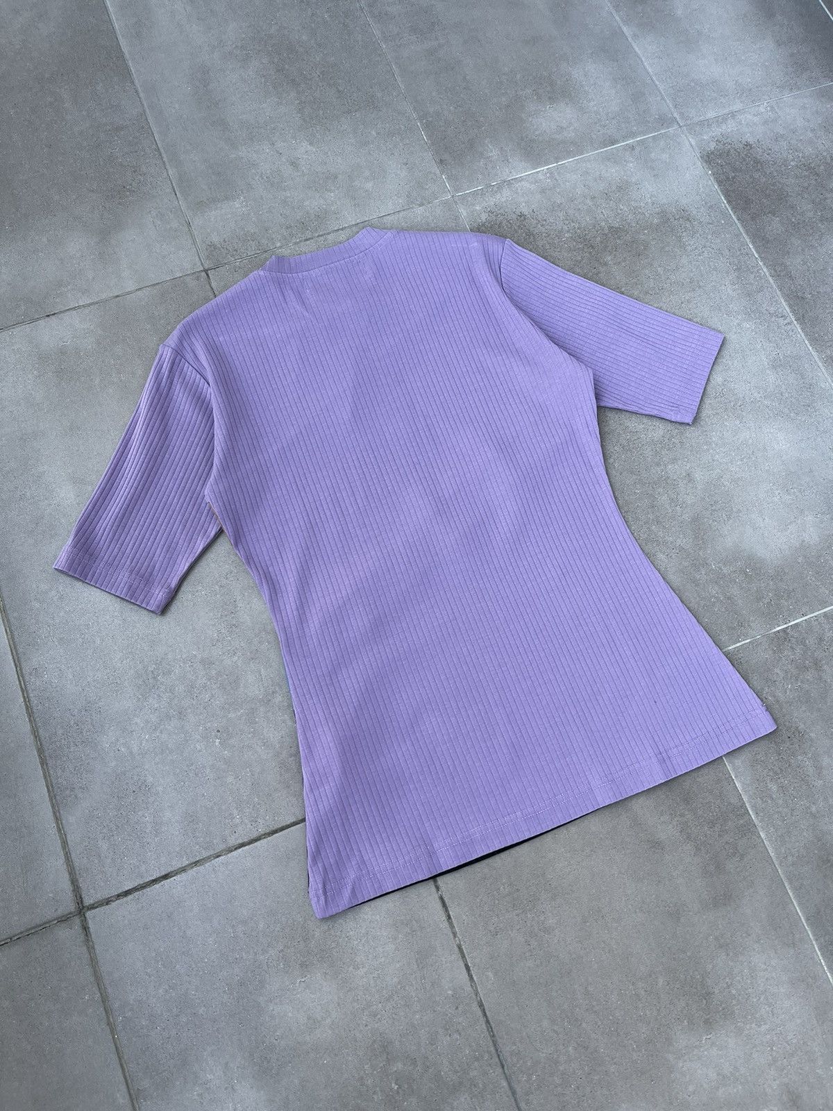 Viktor & Rolf !DS! SS22 Viktor Rolf Striped Cyclist T-Shirt Size US M / EU 48-50 / 2 - 12 Thumbnail