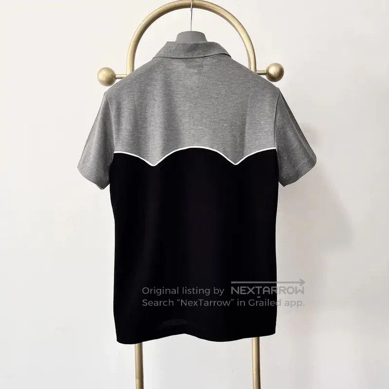 Versace Versace Men's Summer Colorblock Polo Shirt . Size US M / EU 48-50 / 2 - 5 Thumbnail