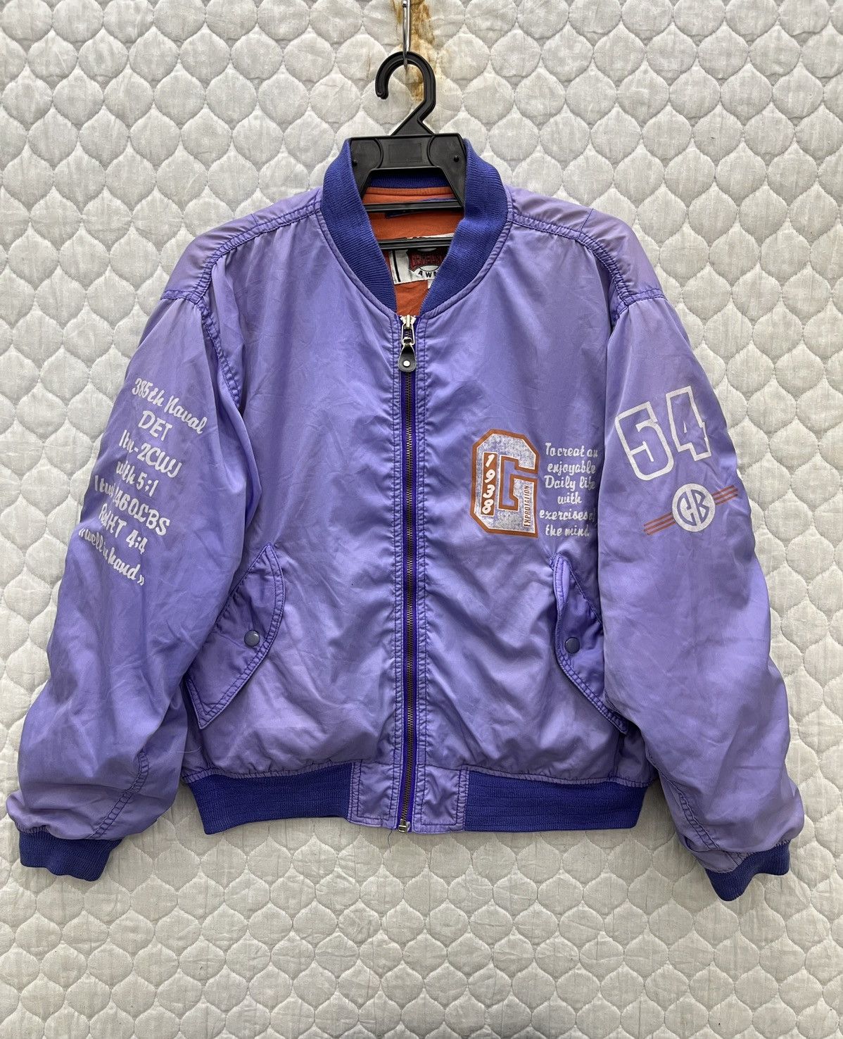 Japanese Brand 🔥🔥🔥ARCHIVE GEMBONY MA-1 BOMBER JACKET Size US M / EU 48-50 / 2 - 1 Thumbnail