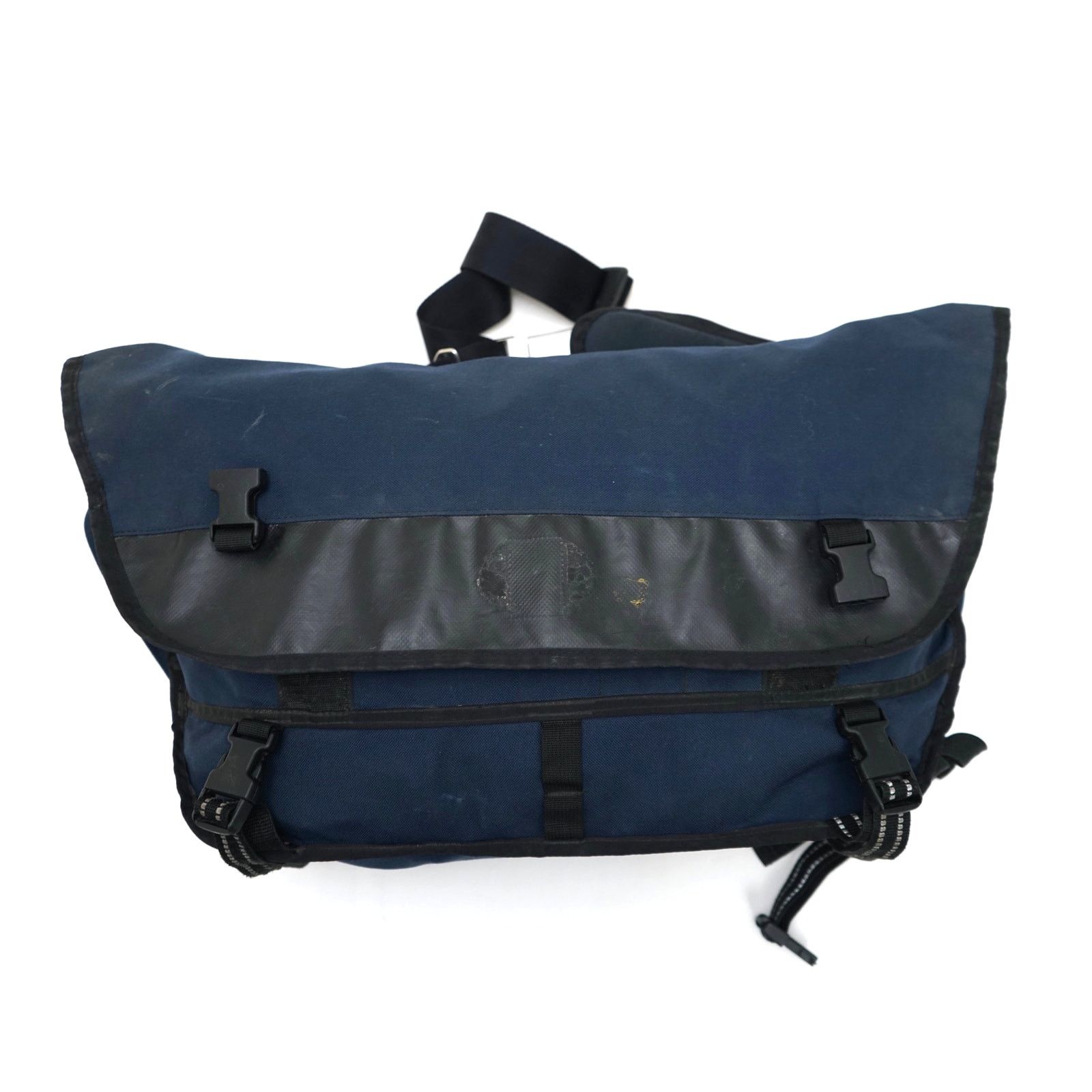 Vintage Y2K Chrome Industries Metro Messenger Bag Blue, Men's