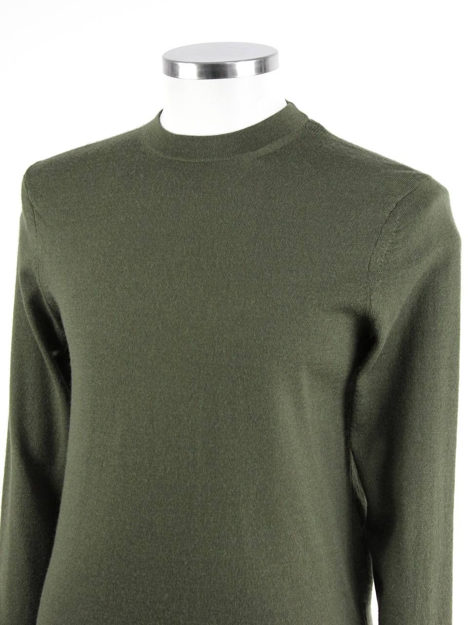 John Richmond JOHN RICHMOND Knitted woolen jumper with logo Size US M / EU 48-50 / 2 - 4 Thumbnail