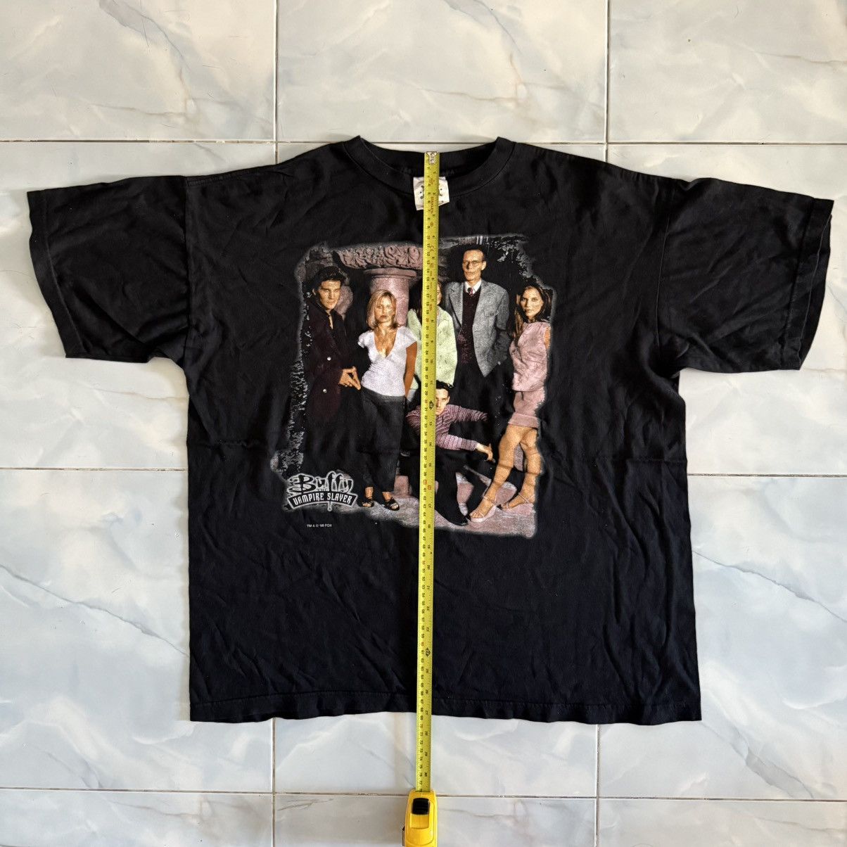Vintage VTG 90S BUFFY THE VAMPIRE SLAYER MOVIE TEE Size US XL / EU 56 / 4 - 7 Thumbnail