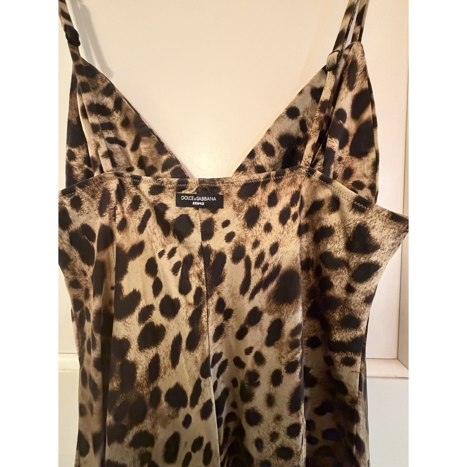 Dolce & Gabbana Skims X Dolce Gabbana Silk Long Slip Dress sz Large With Box Size L / US 10 / IT 46 - 9 Thumbnail