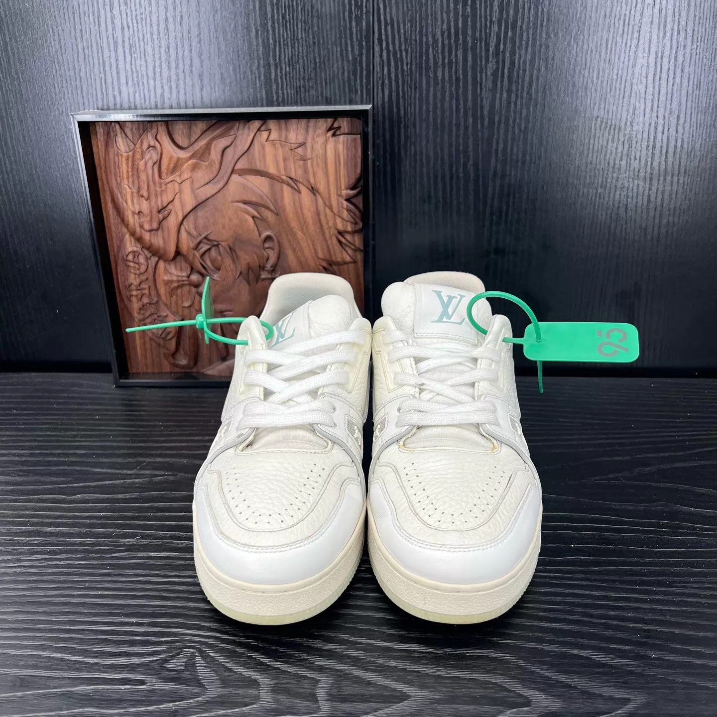 Louis Vuitton LV Trainer White Cement 38 New Size US 7.5 / IT 37.5 - 4 Thumbnail