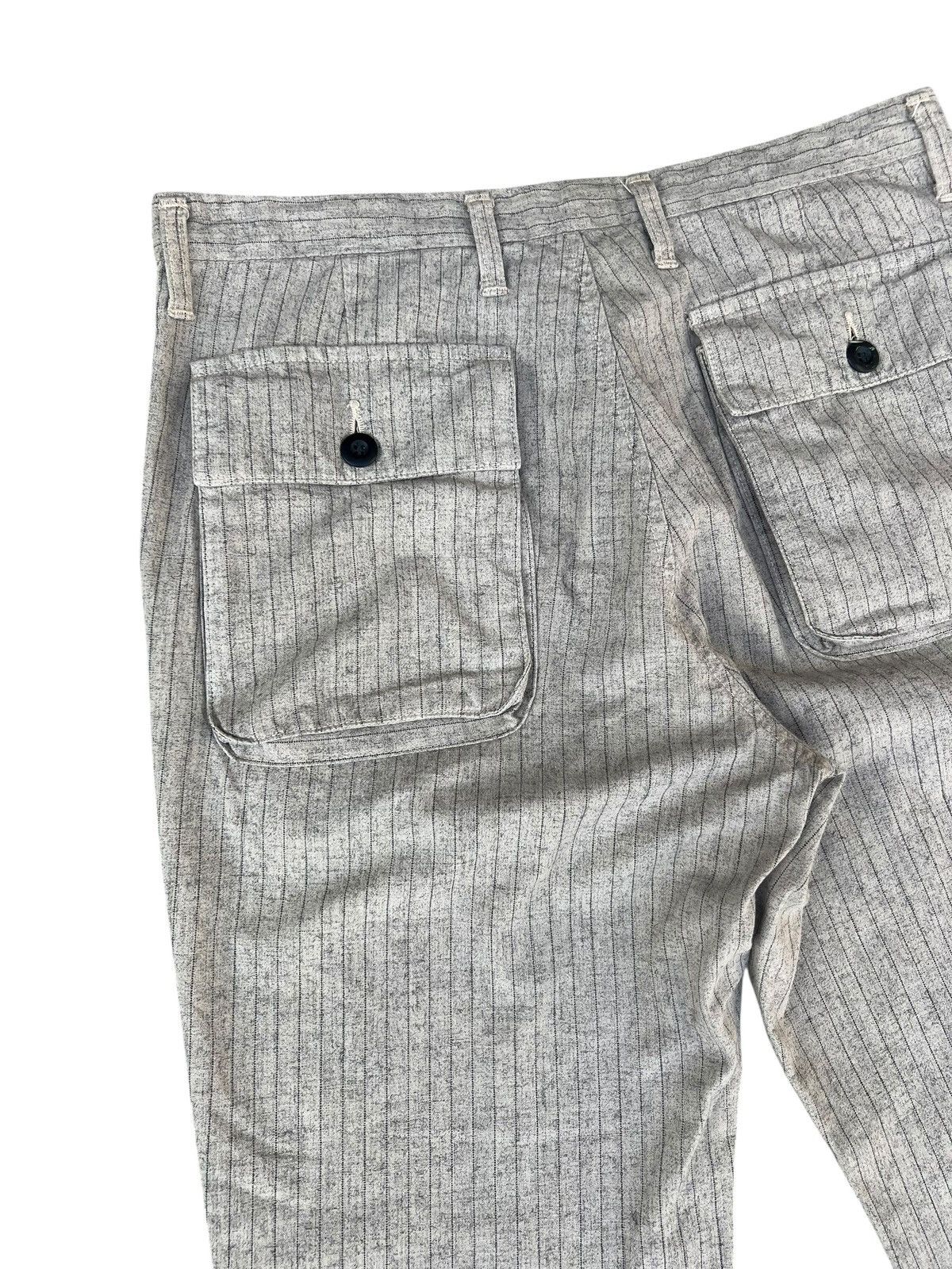 Vintage Japanese Brand BLUE WAY Made in Japan Striped Pant Size US 34 / EU 50 - 14 Thumbnail