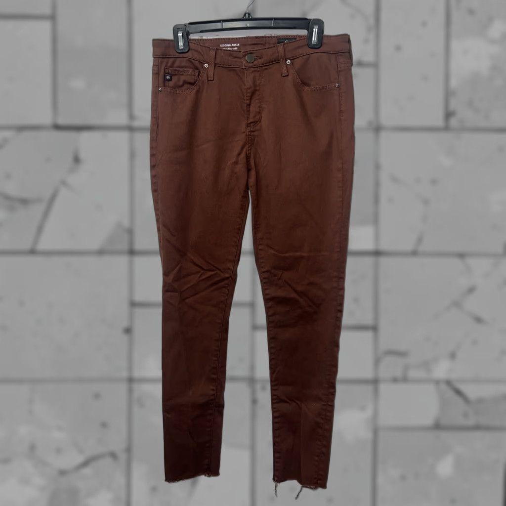Vintage VINTAGE Adriano Goldschmied Brown Legging Ankle Super Skinny Jeans Womens 28Rx29 Size 28" / US 6 / IT 42 - 1 Thumbnail
