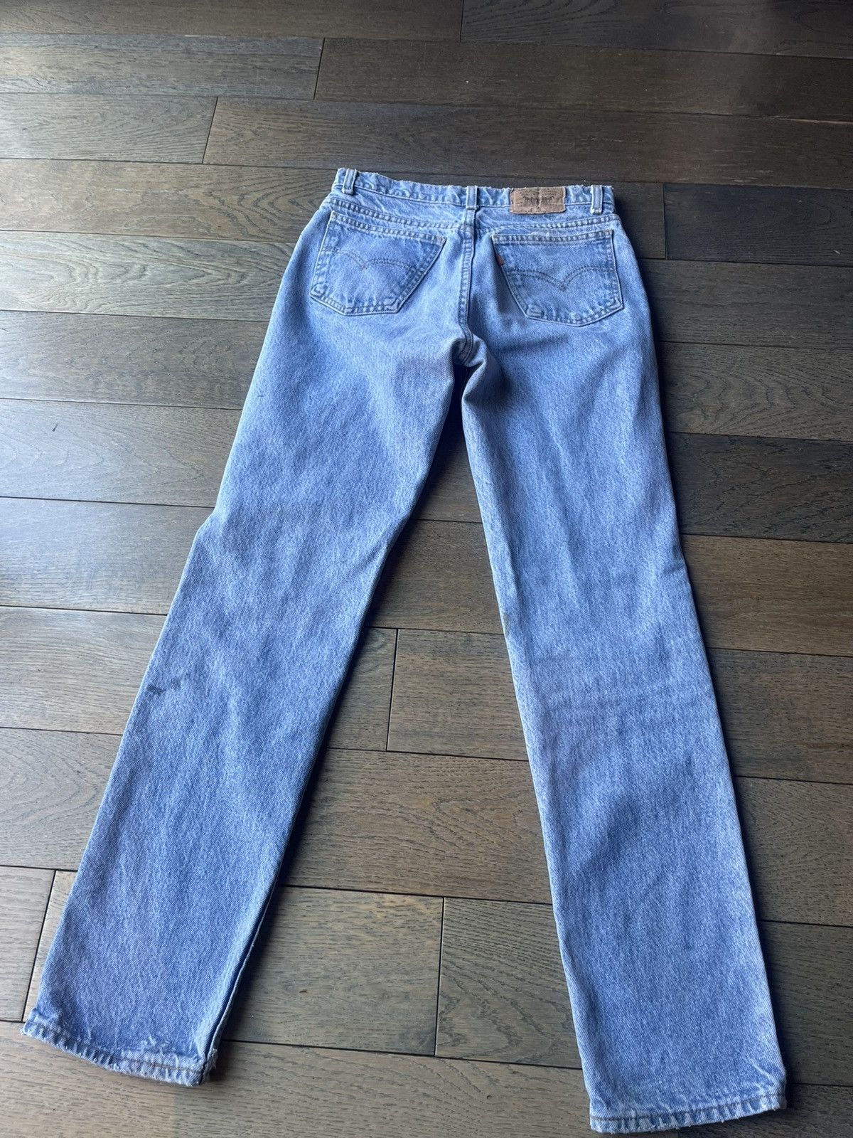 Levi's Levi’s Student Orange Tab Denim Jeans W29 L32 Size 29" - 5 Thumbnail